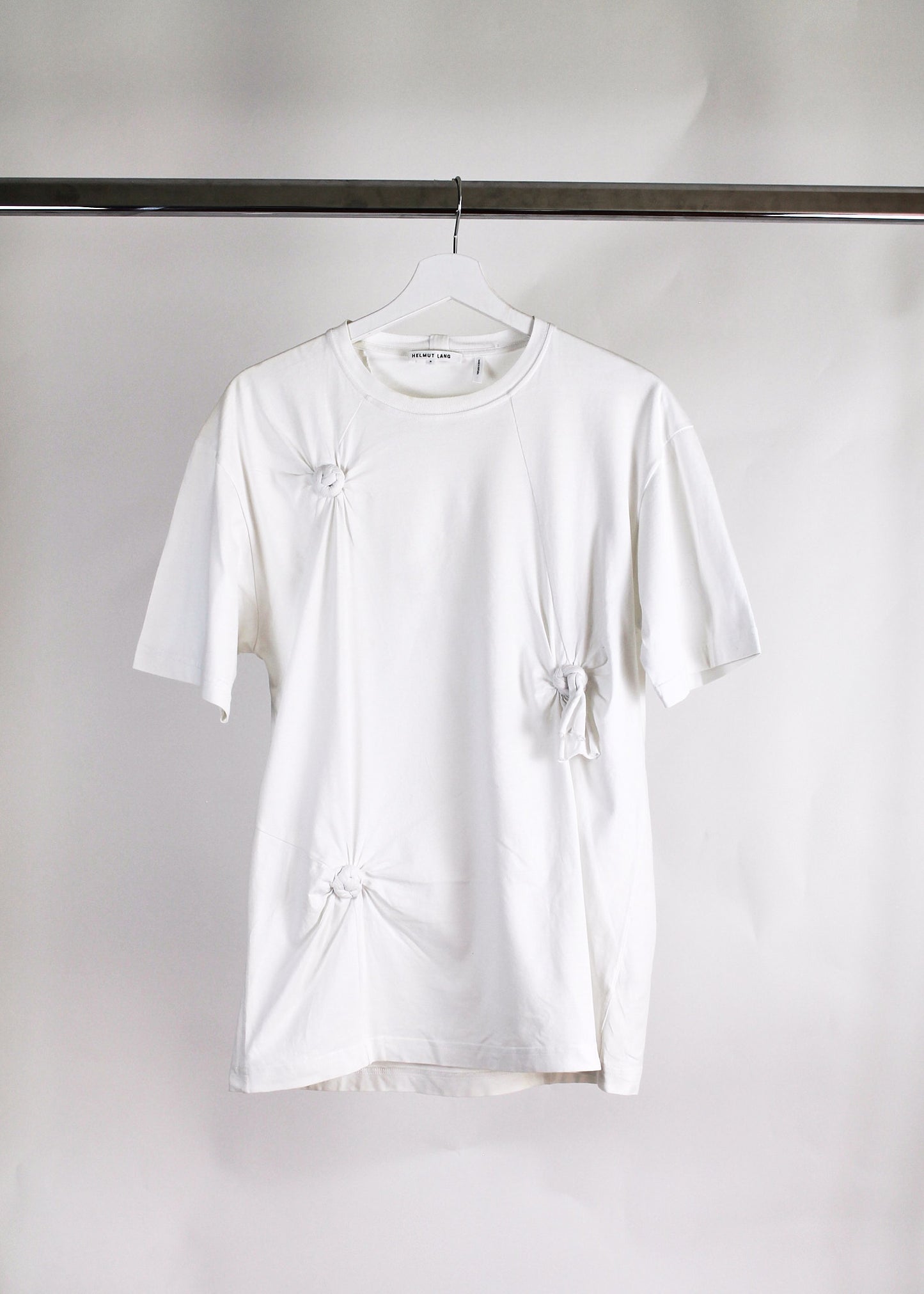 Helmut Lang Knots White T-shirt