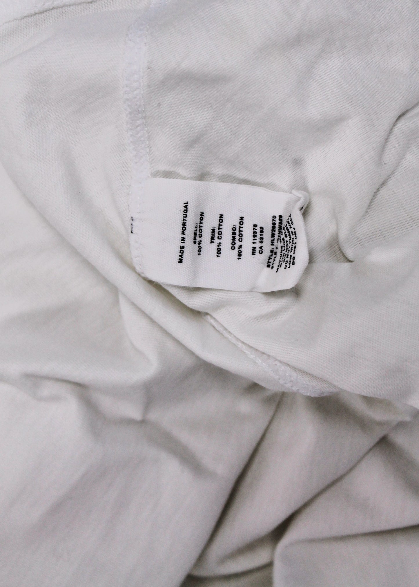 Helmut Lang Knots White T-shirt