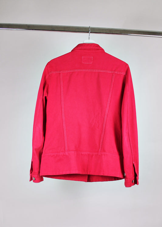 Helmut Lang Red Denim Jacket (1998)