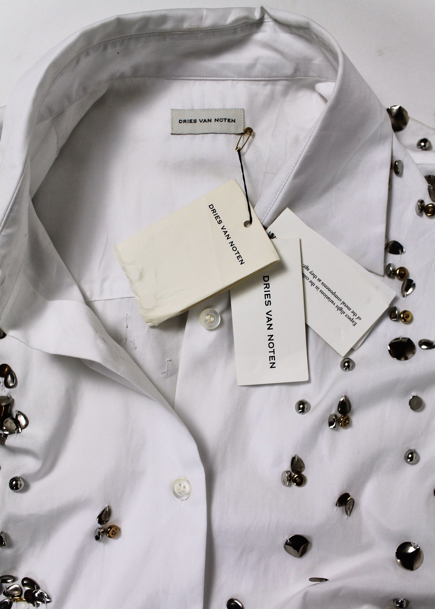 Dries Van Noten Embellished Cocoon Shirt