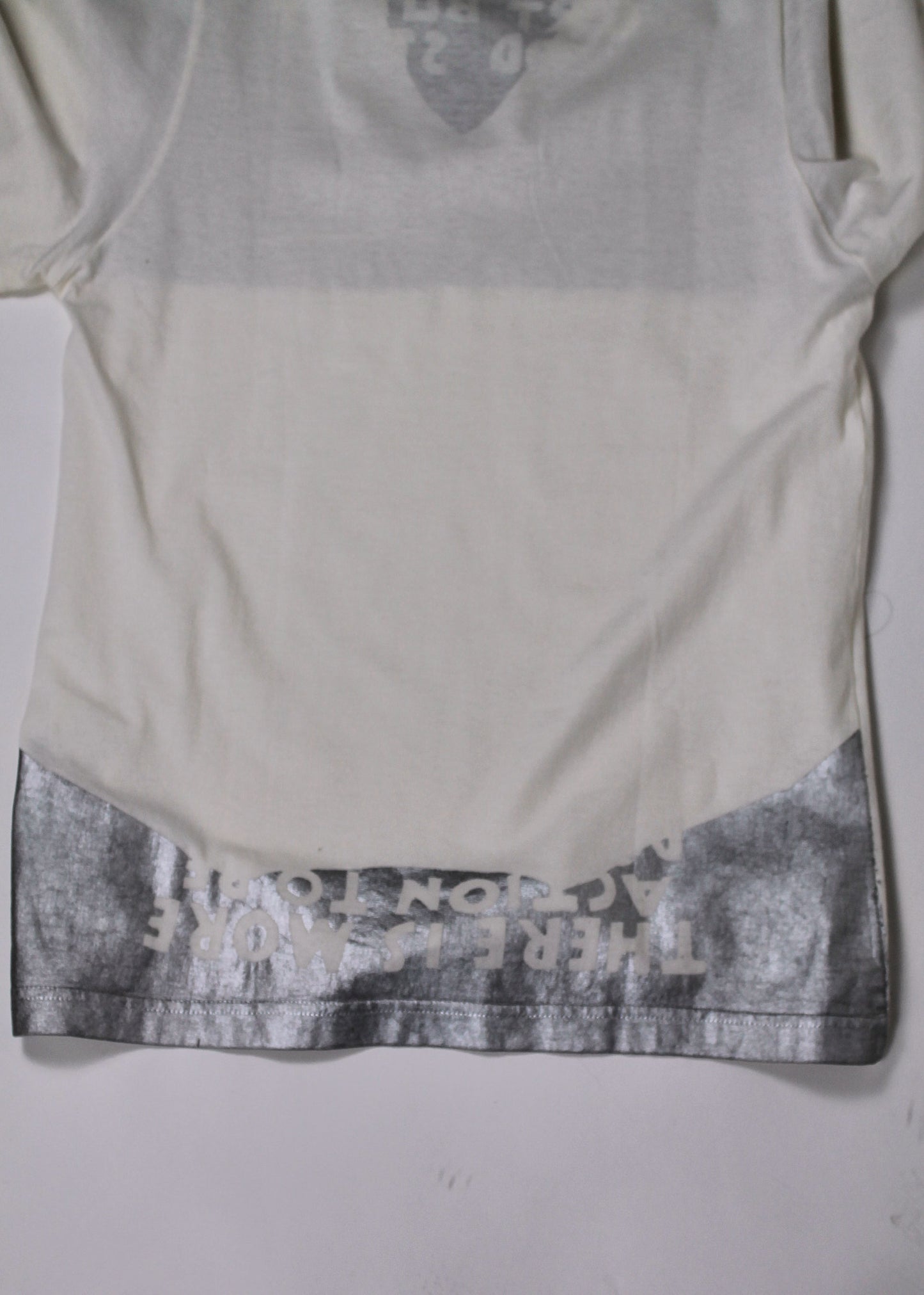 Maison Martin Margiela Aids Silver T-shirt