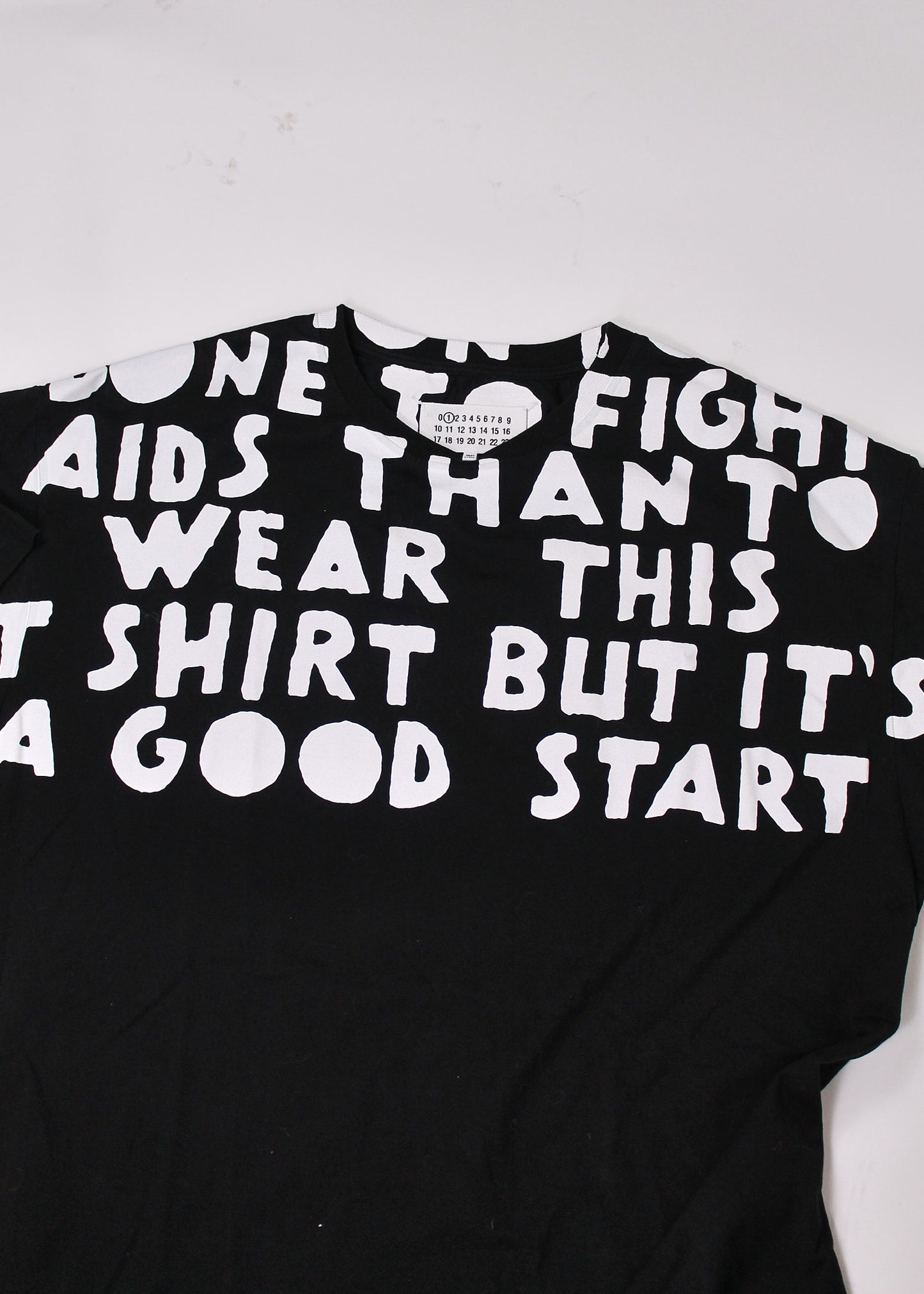 Maison Martin Margiela ‘AIDS’ T-shirt.