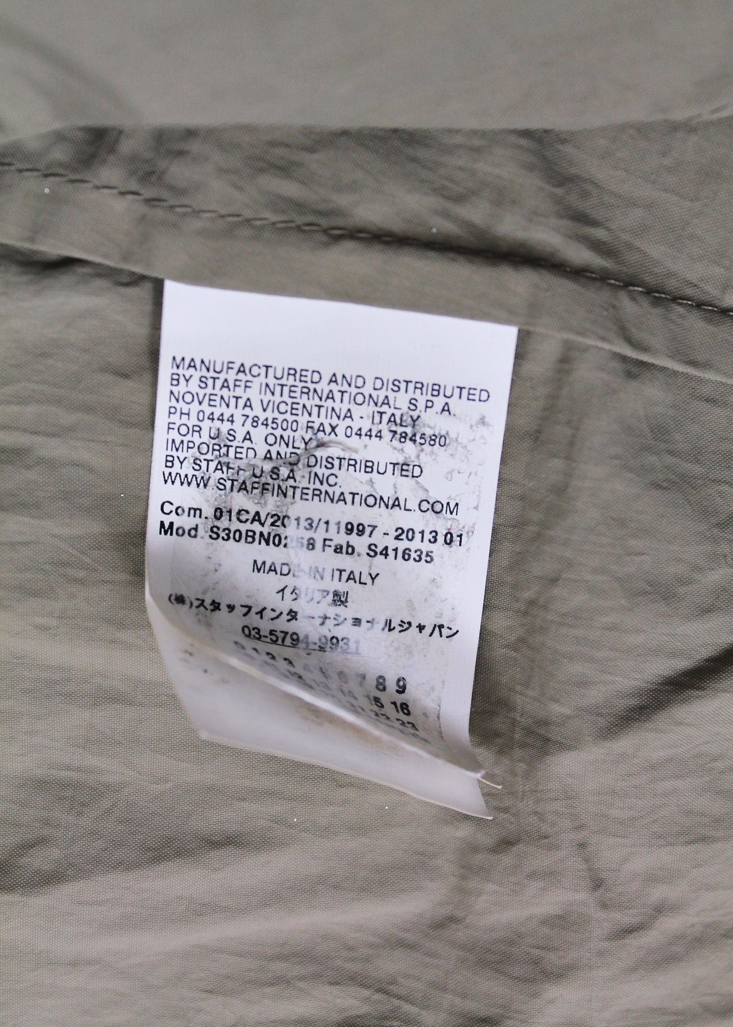 Maison Martin Margiela Silver Coated Blazer