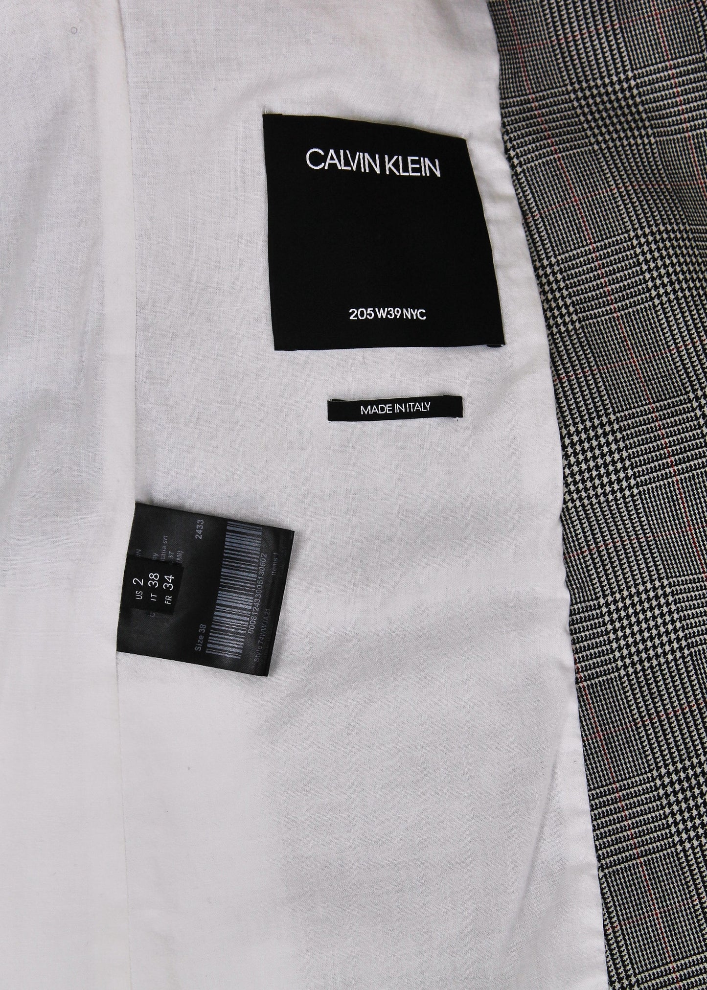 Calvin Klein 205W39NYC Double Breasted Blazer