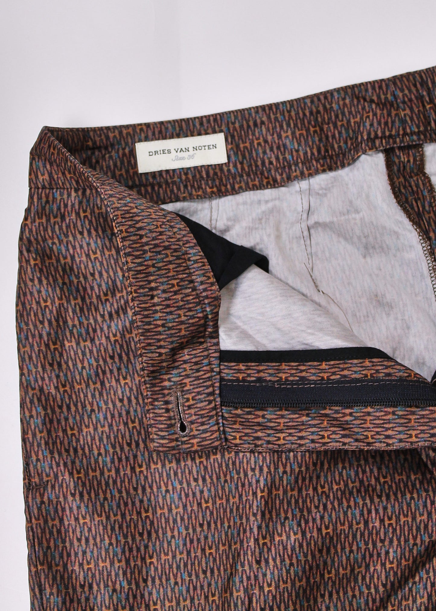 Dries Van Noten Silk Printed Shorts