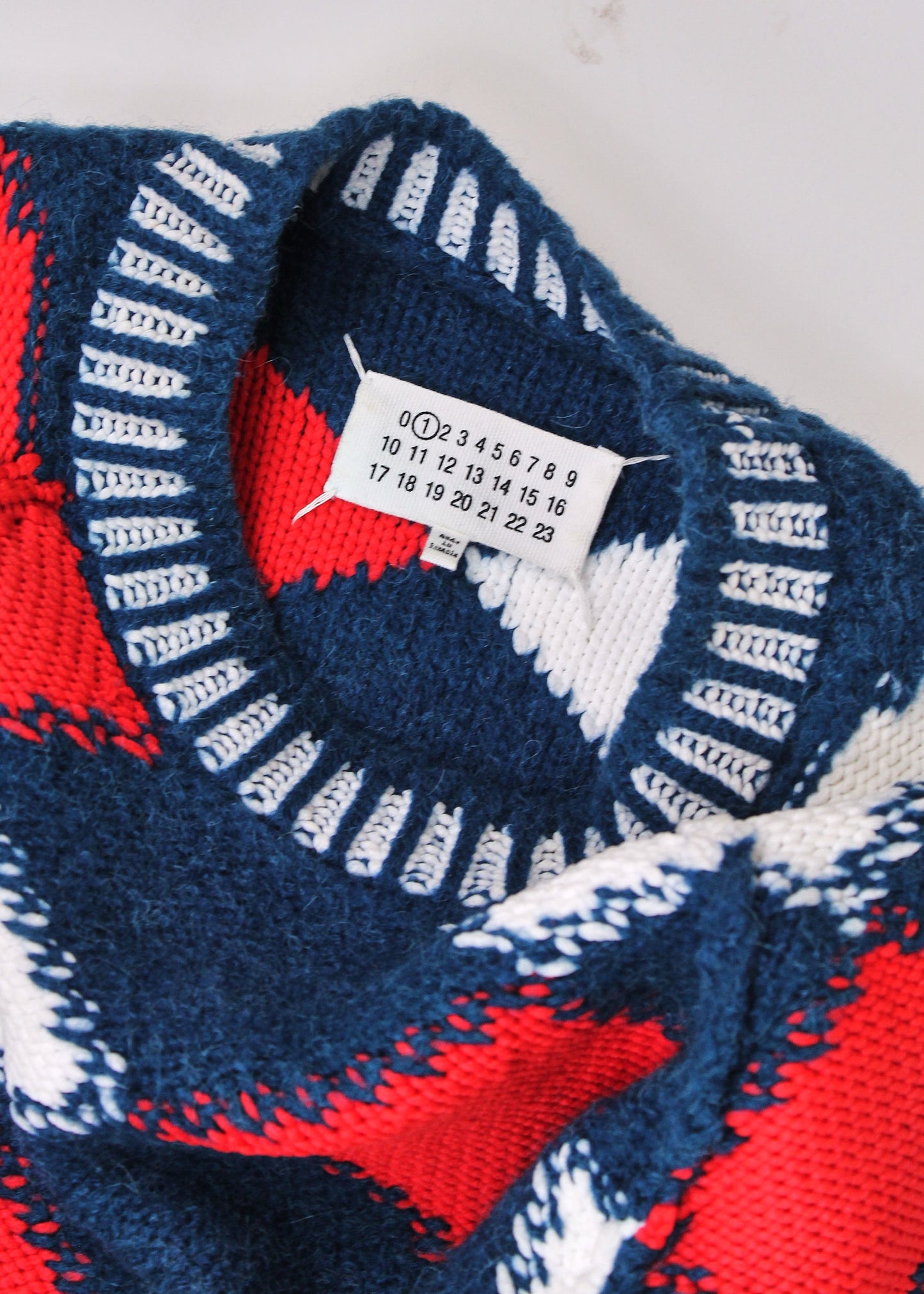 Maison Martin Margiela Argyle Sweater