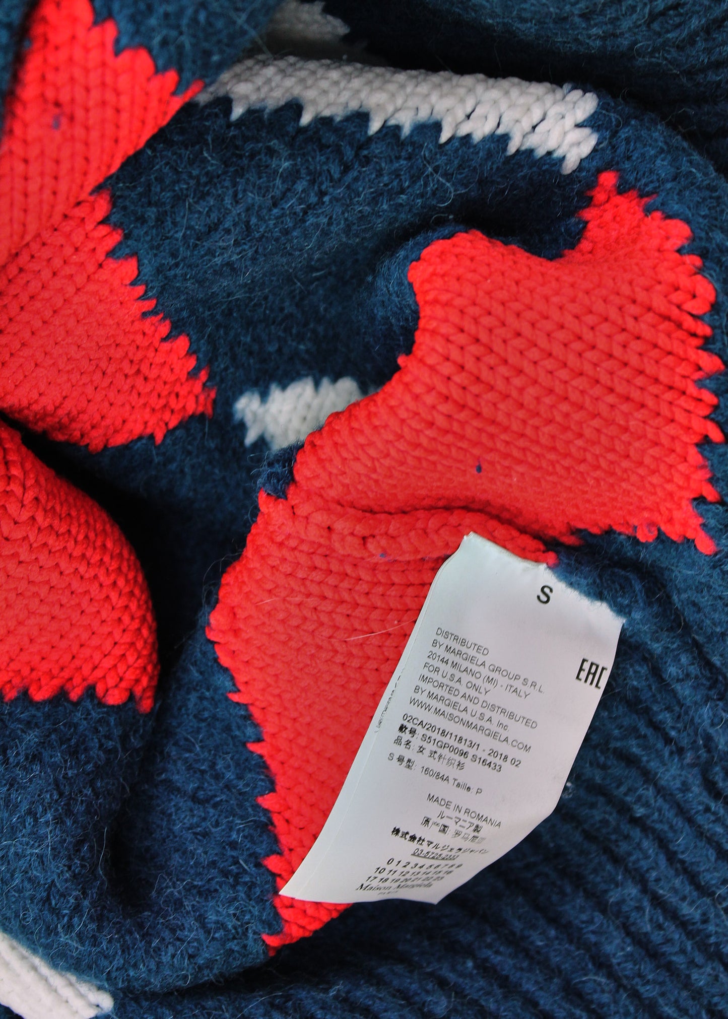 Maison Martin Margiela Argyle Sweater