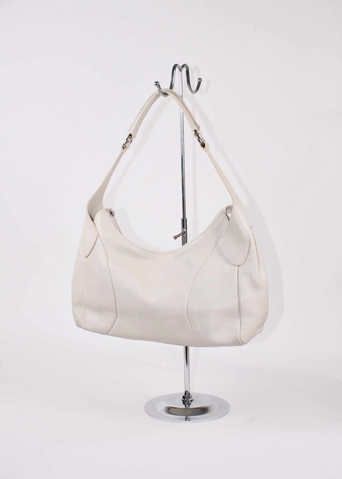 Balenciaga White Shoulder Bag