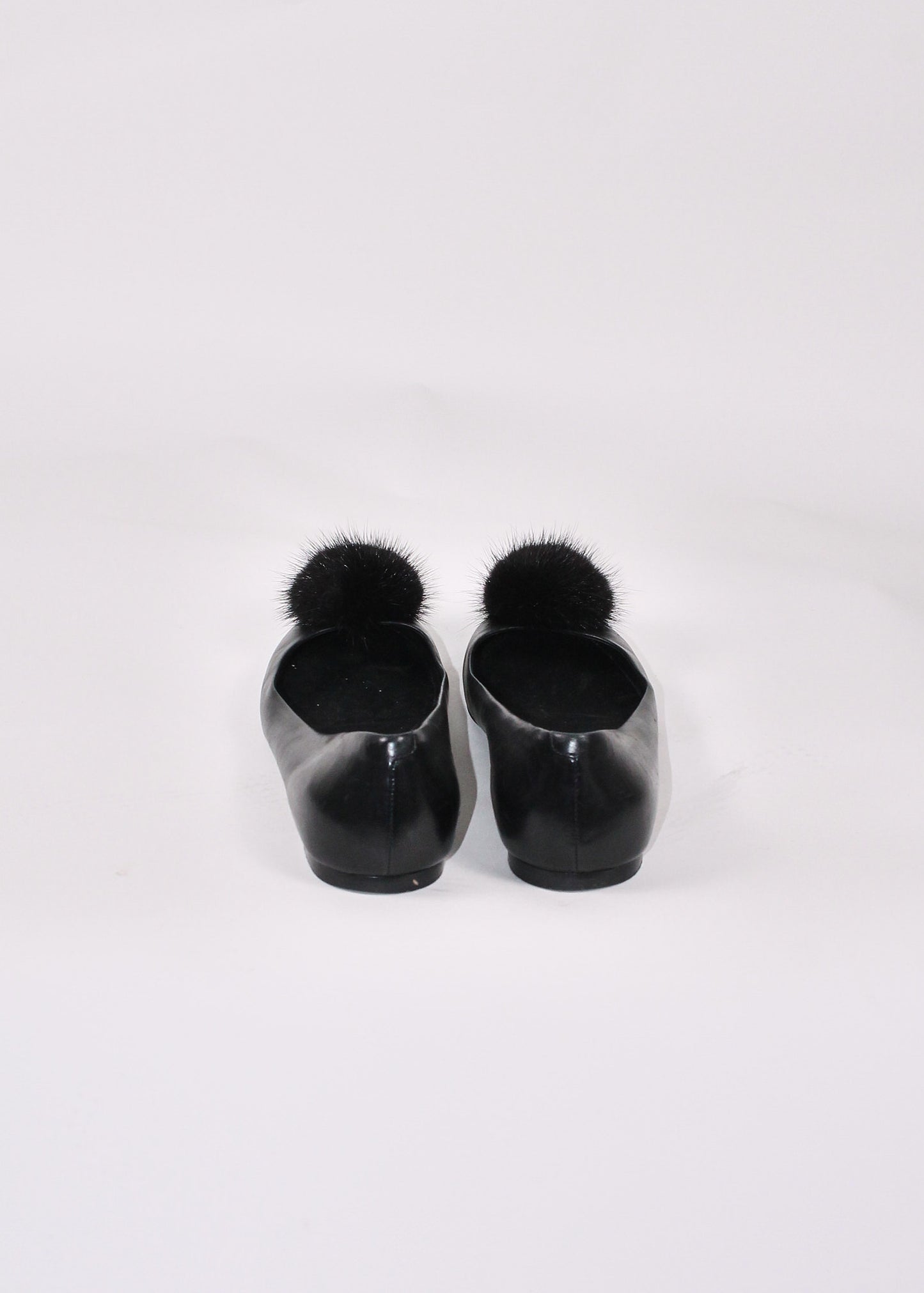 Gucci Pompom Ballerinas