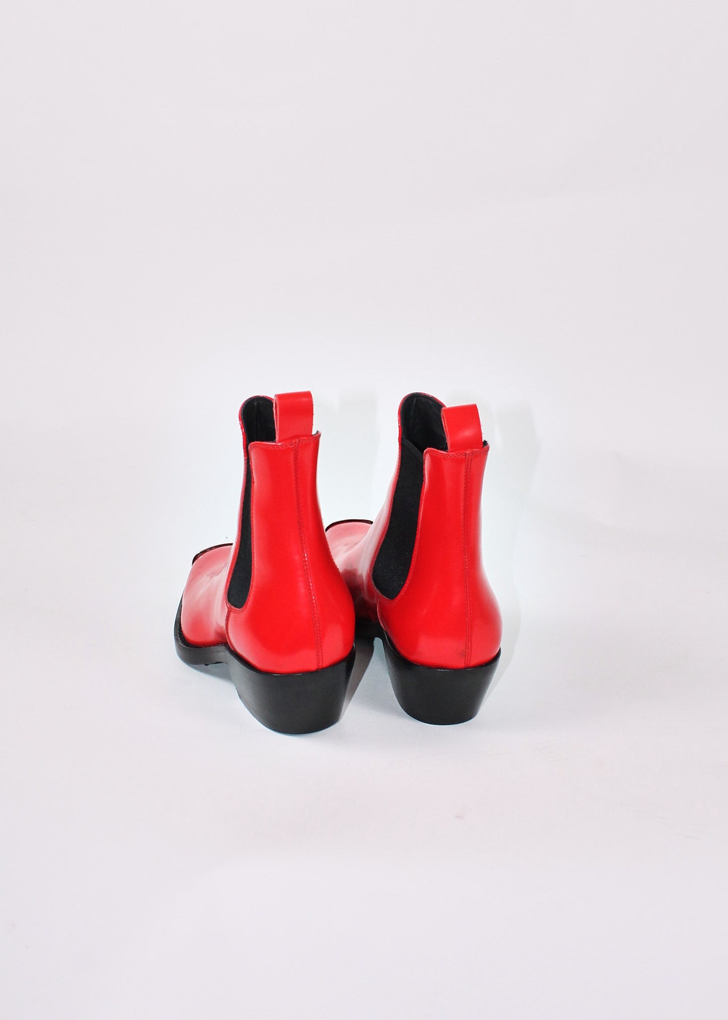 Calvin Klein 205W39NYC Red Western Boots