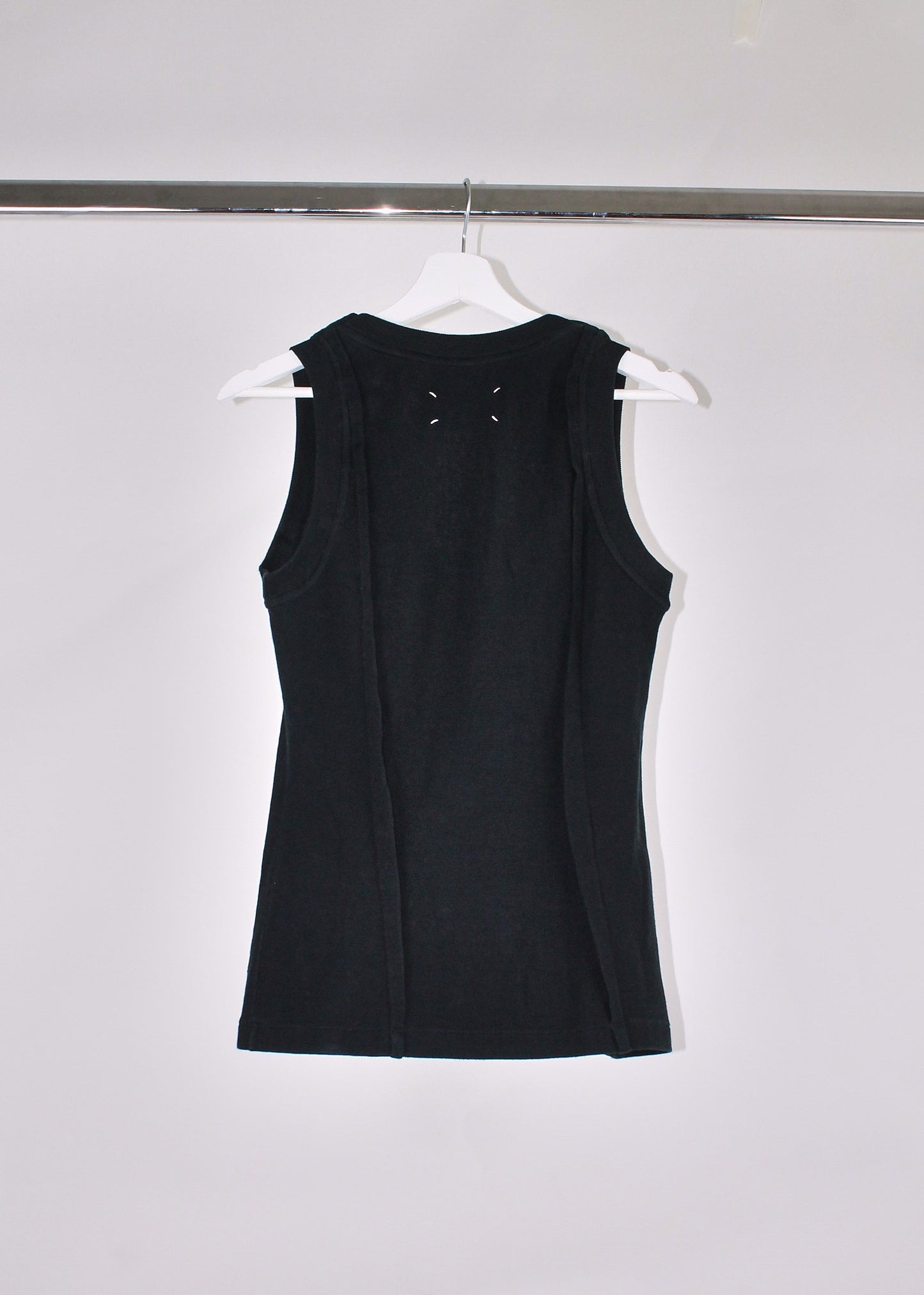Maison Margiela Black Tank Top