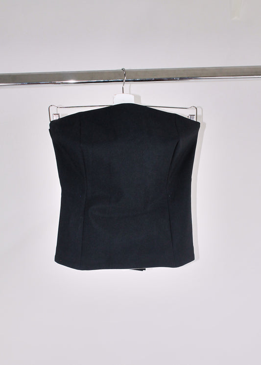 Maison Martin Margiela Black Corset Top