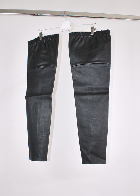 Maison Martin Margiela Leather Leg Warmers (FW2004)