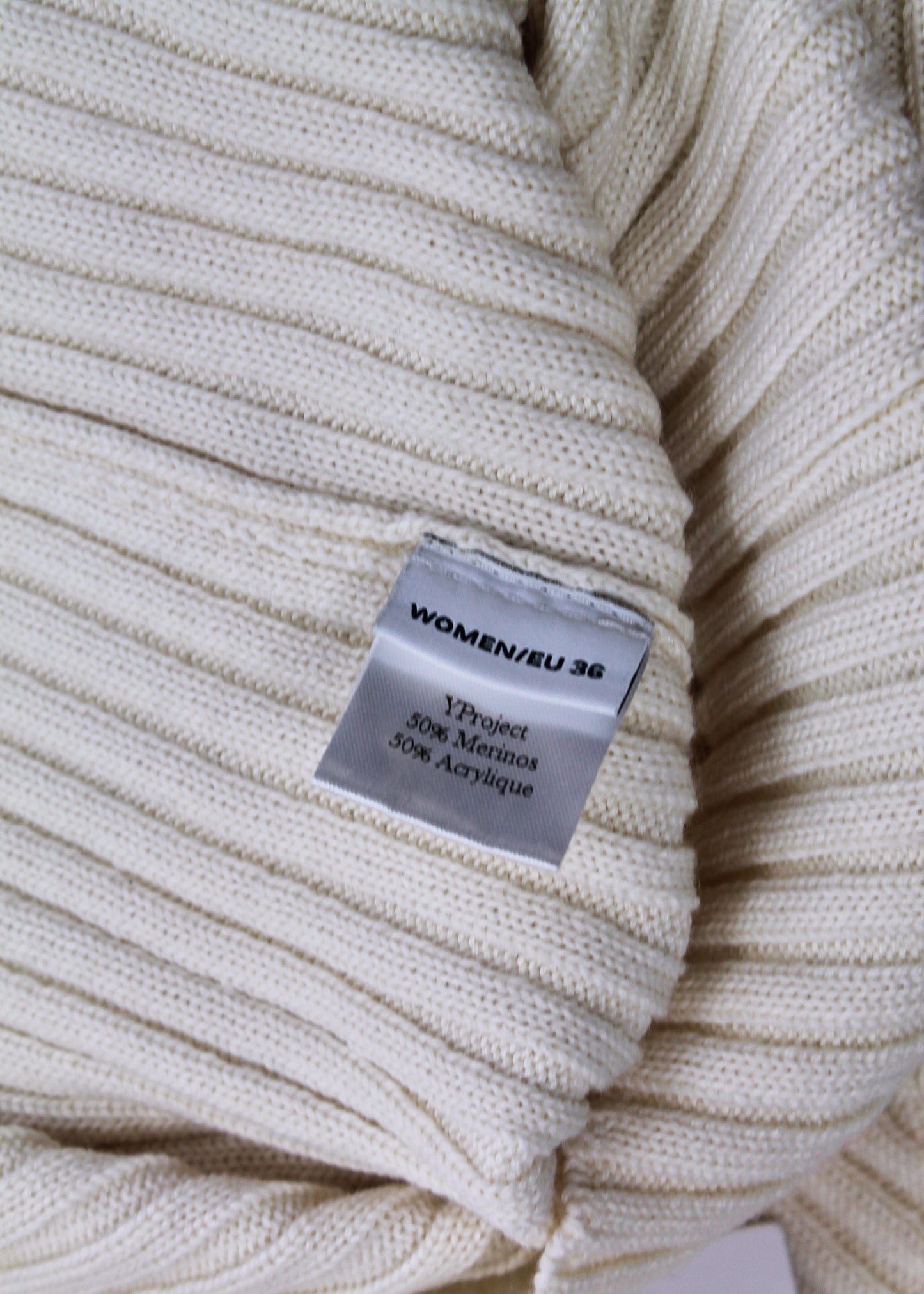 Y-Project Rib Knit Jumper