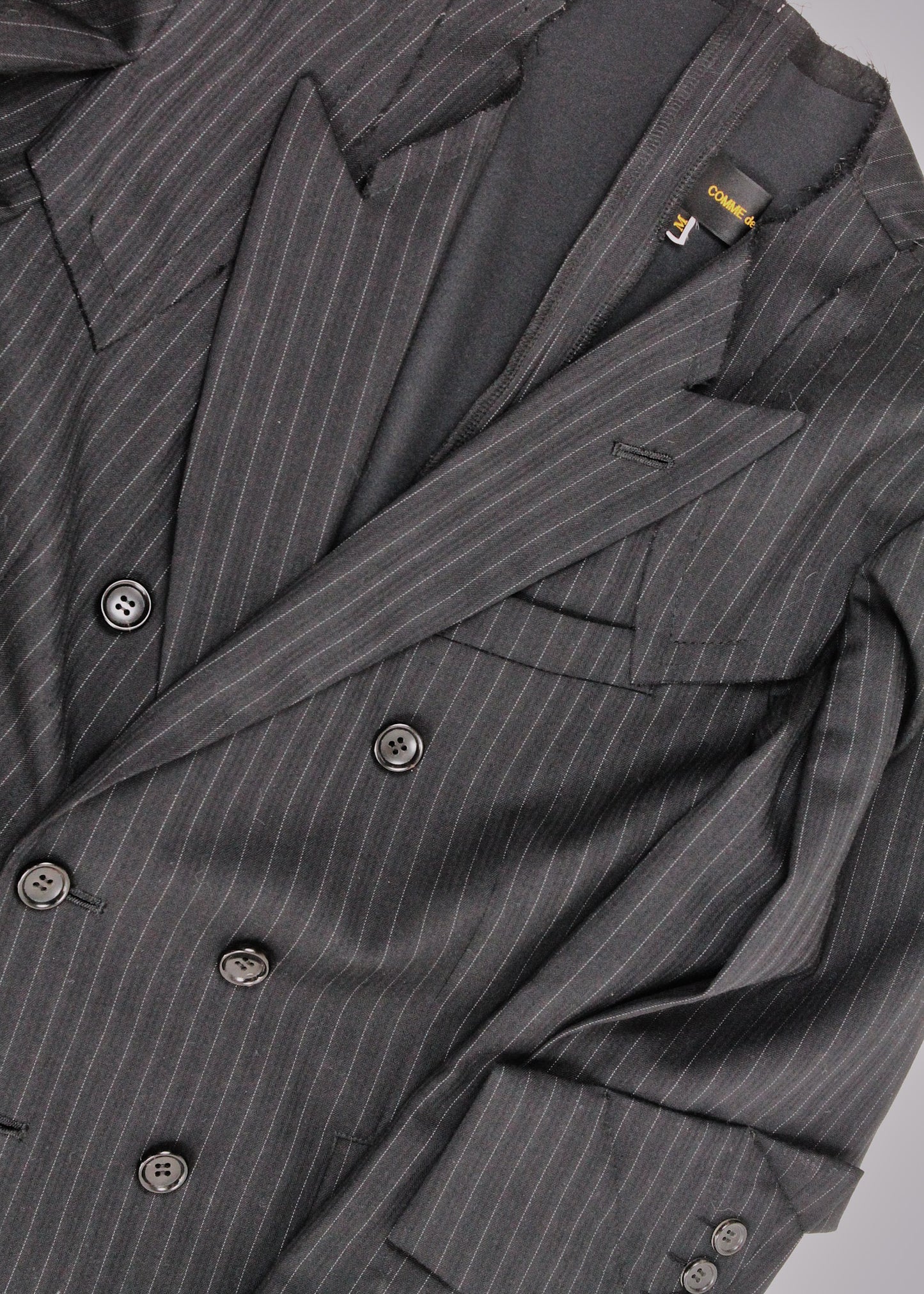Comme des Garçons Pinstripes Coat