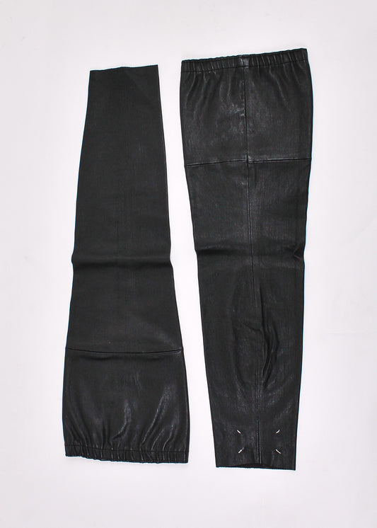 Maison Martin Margiela Leather Leg Warmers (FW2004)