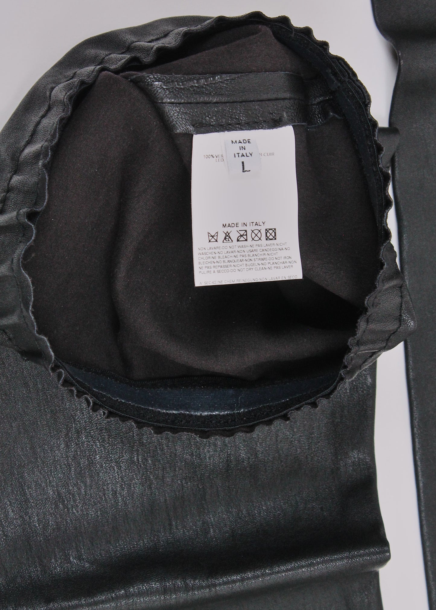 Maison Martin Margiela Leather Leg Warmers (FW2004)