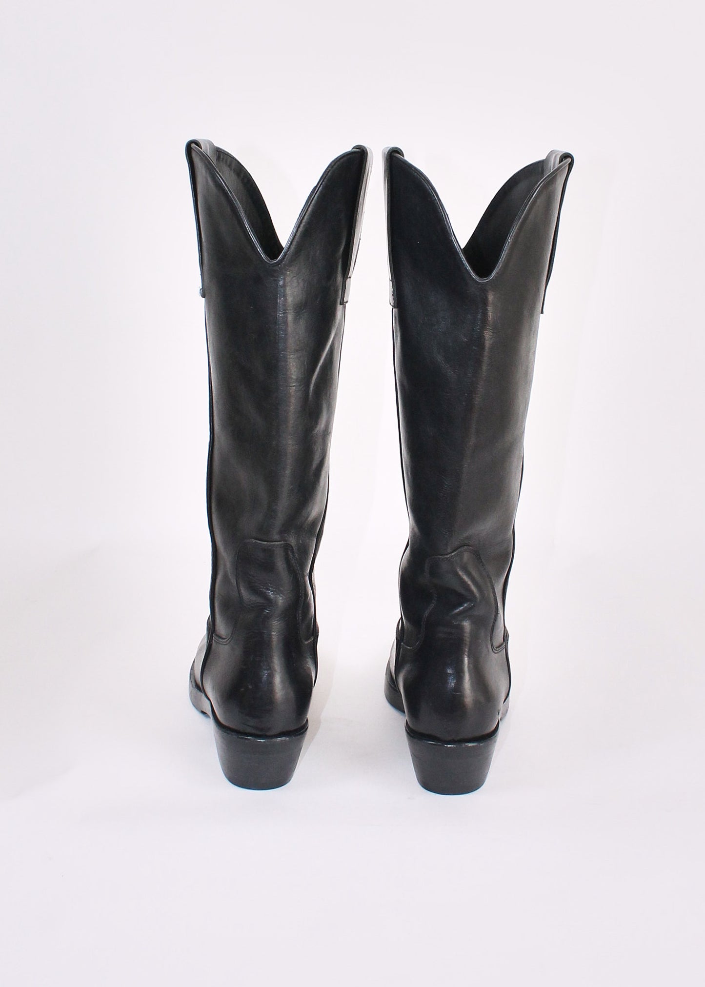Raf Simons Knee High Western Boots