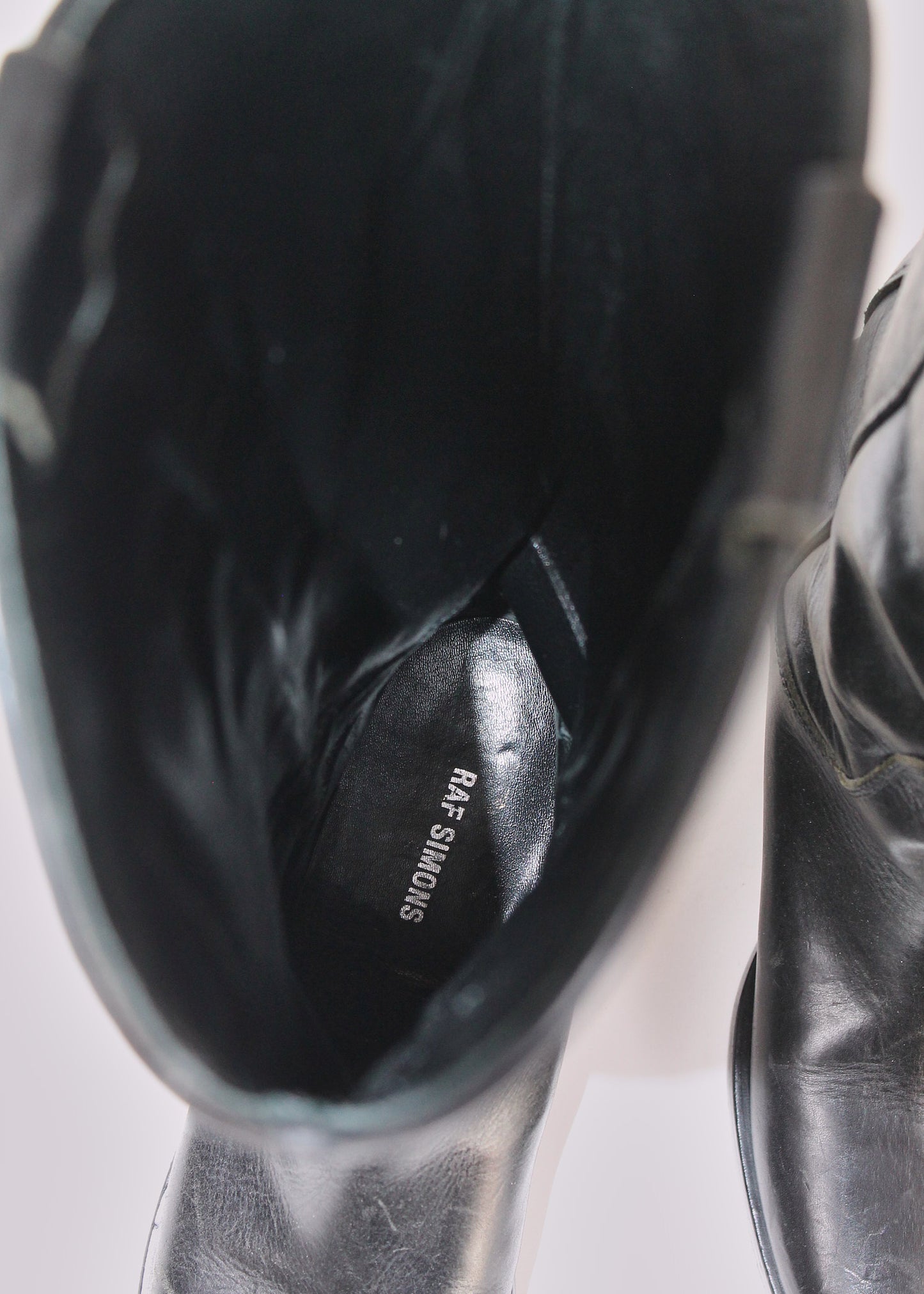 Raf Simons Knee High Western Boots