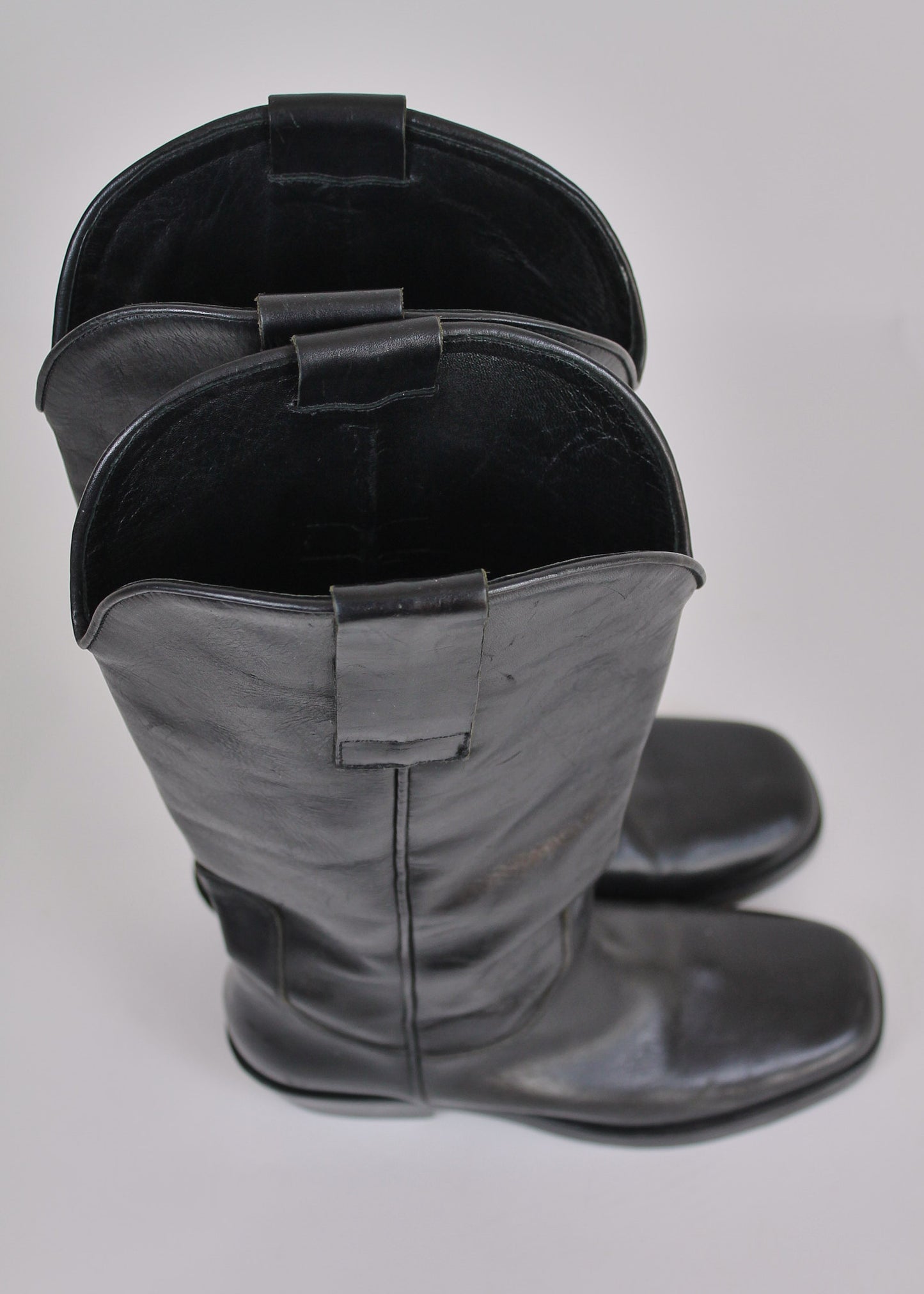 Raf Simons Knee High Western Boots