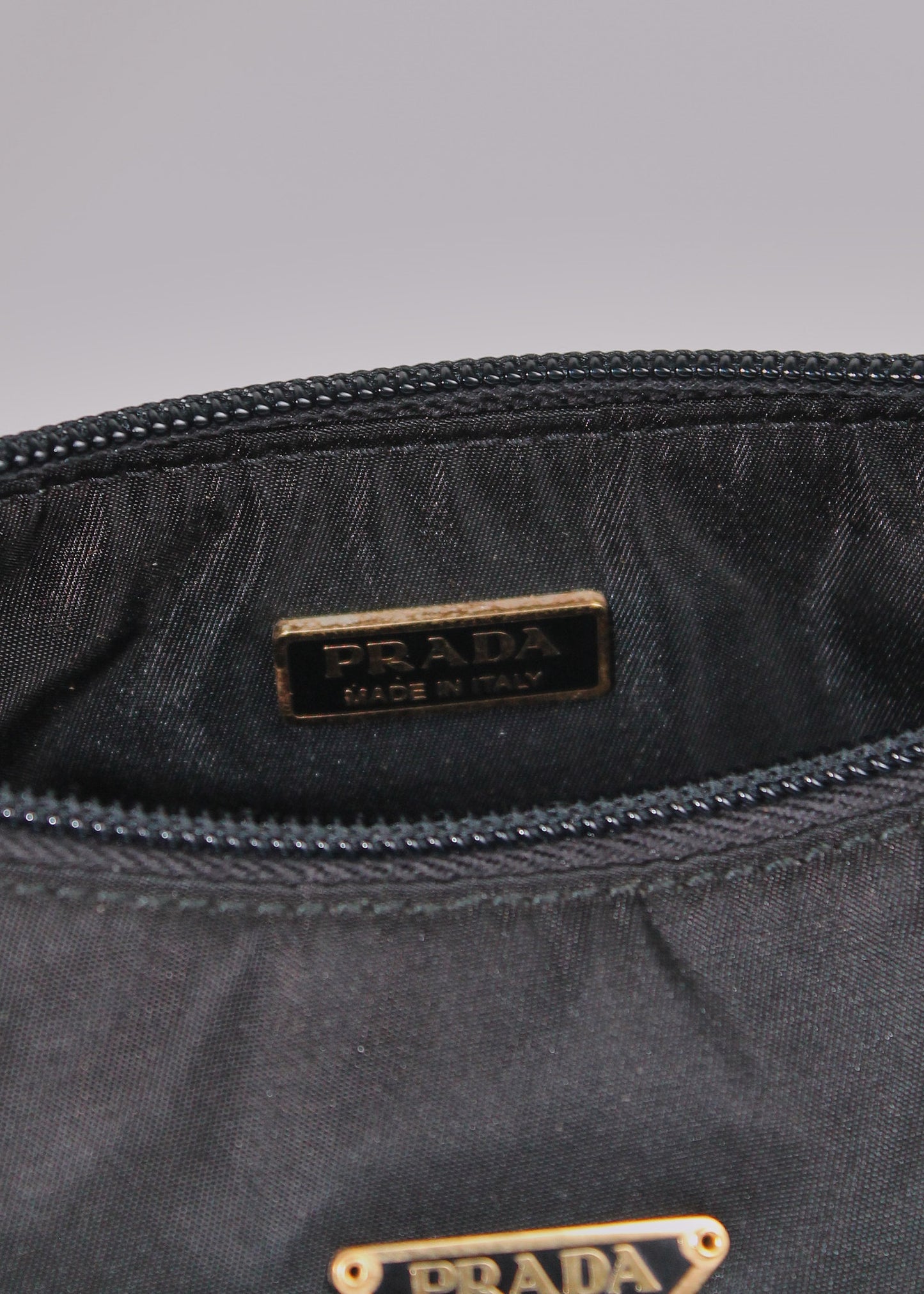 Prada Black Nylon Shoulder Bag