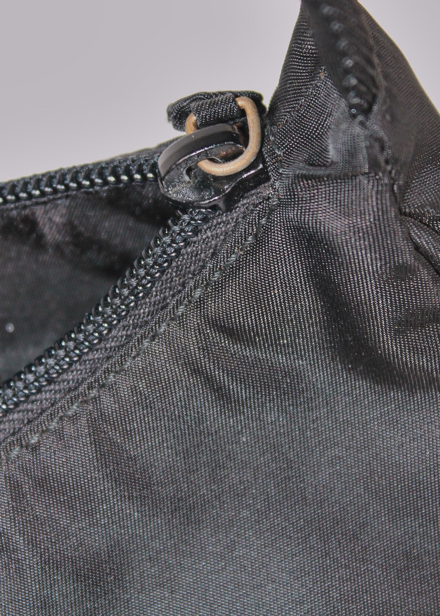 Prada Black Nylon Shoulder Bag