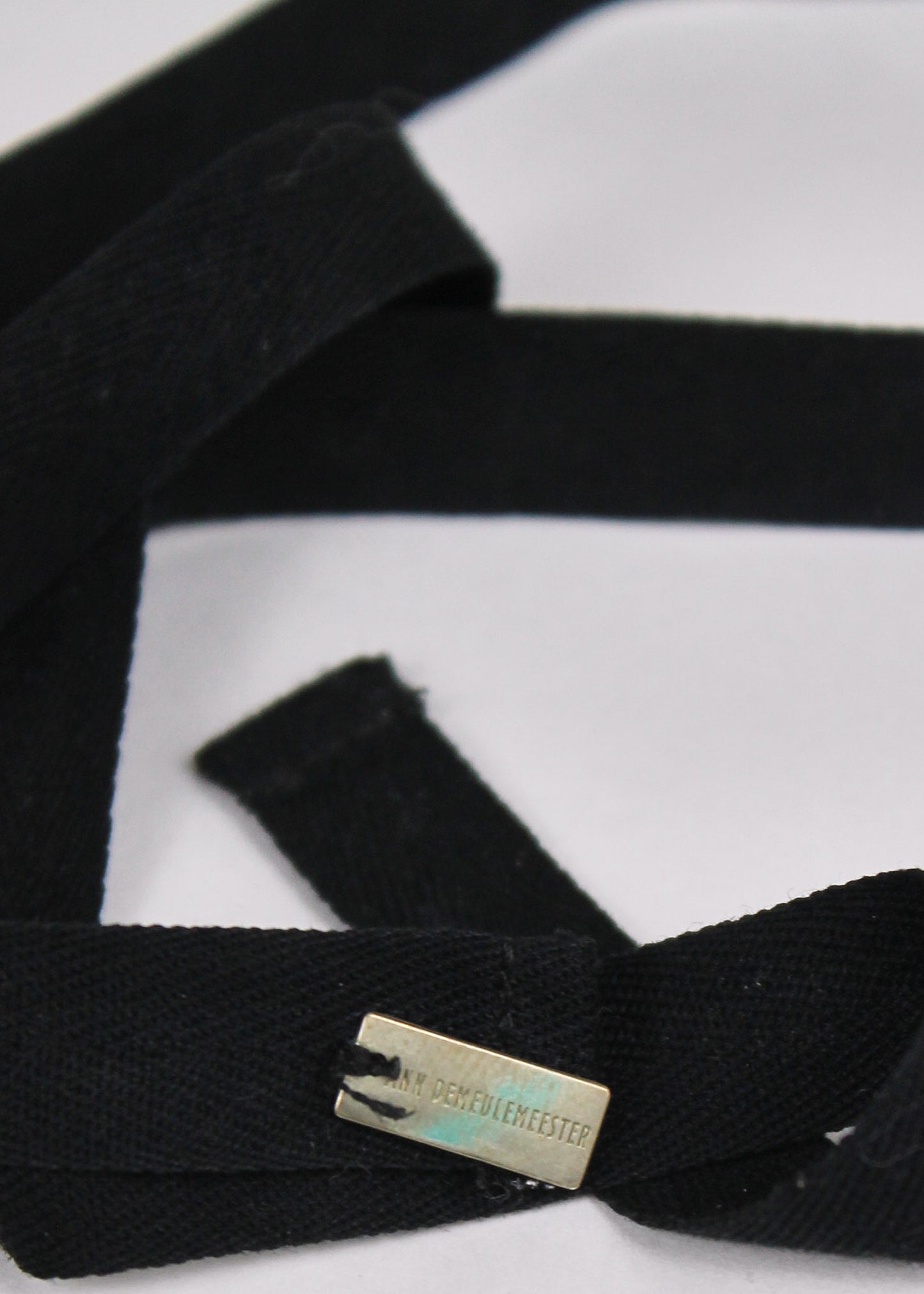 Ann Demeulemeester 'FOREVER 02 KIDS' Beaded Ribbon Necklace