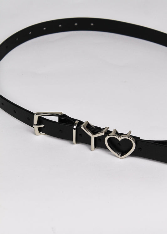 Y/Project Y Heart Slim Belt