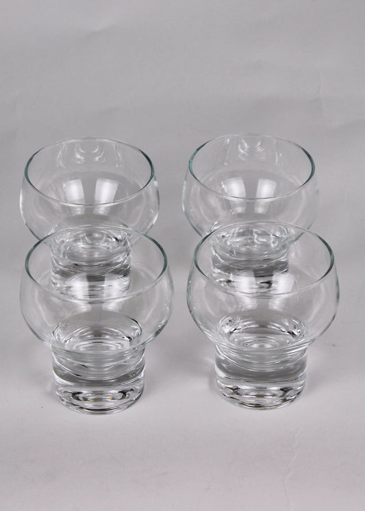 Glass Dessert Bowl Set