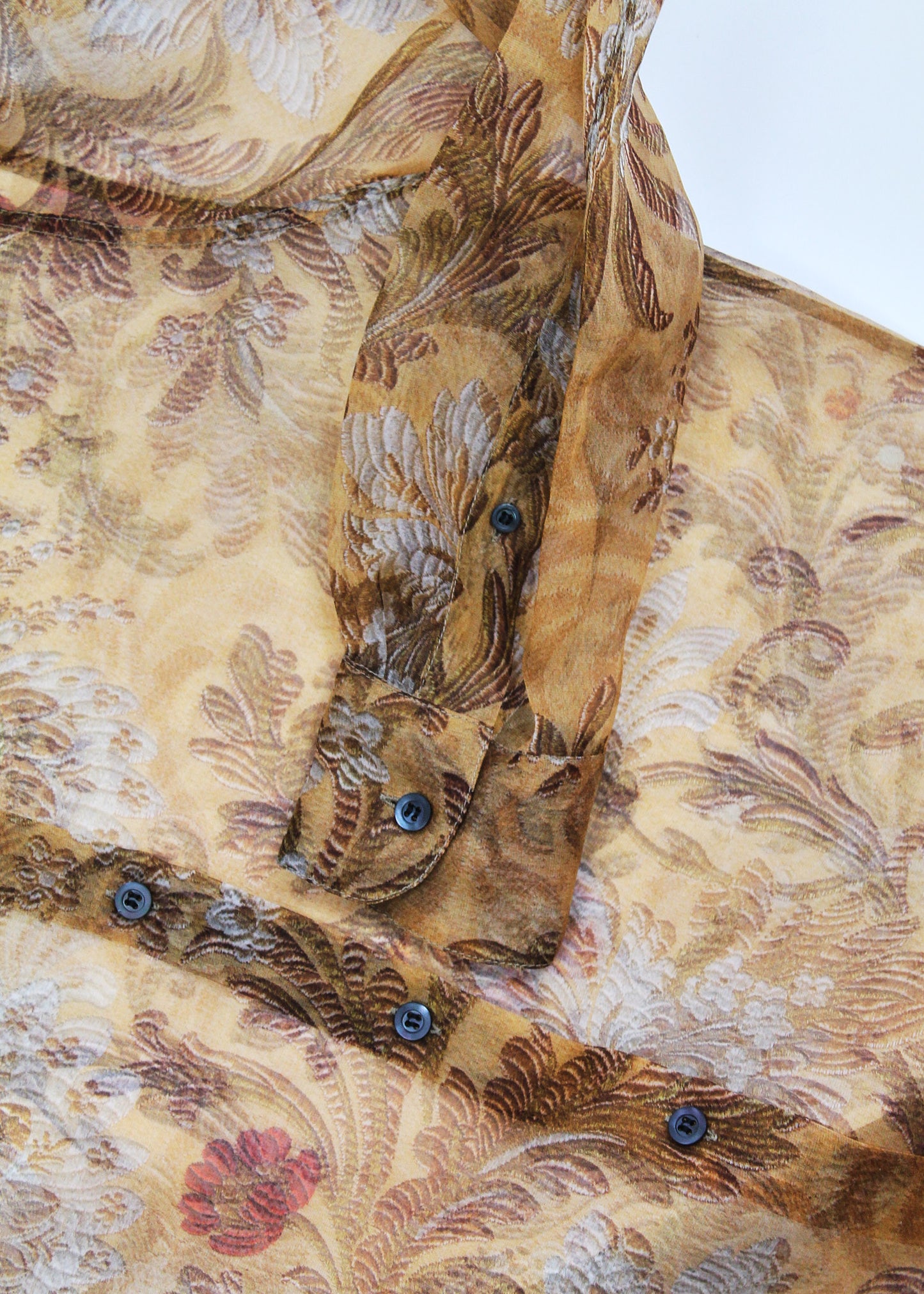 Dries Van Noten Silk Organza Shirt