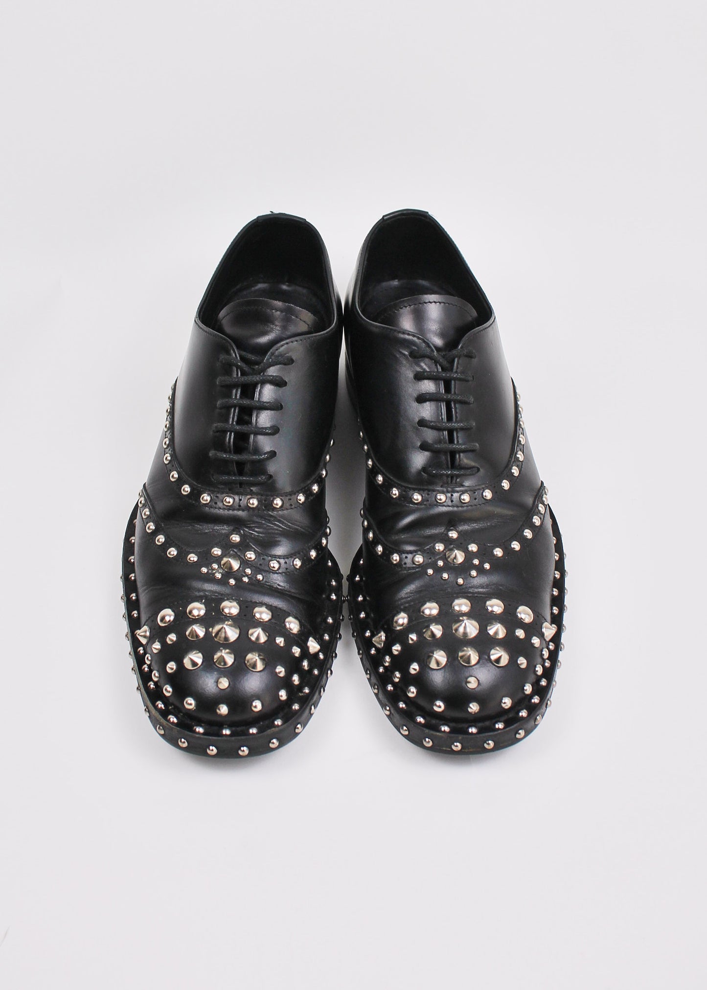 Prada Studded Oxford Shoes (FW 2012)