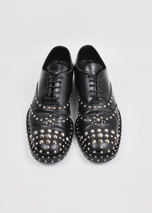 Prada Studded Oxford Shoes (FW 2012)