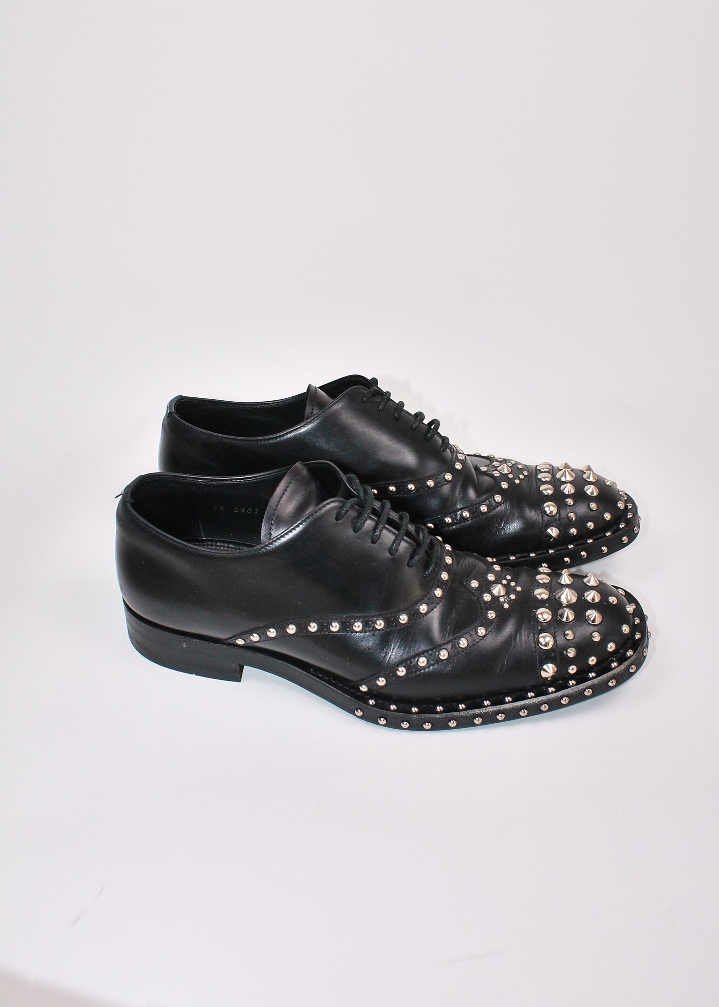 Prada Studded Oxford Shoes (FW 2012)