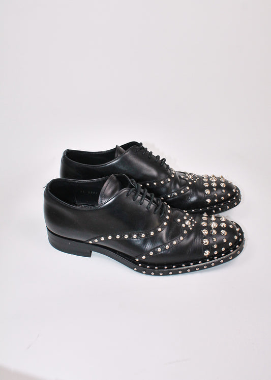 Prada Studded Oxford Shoes (FW 2012)