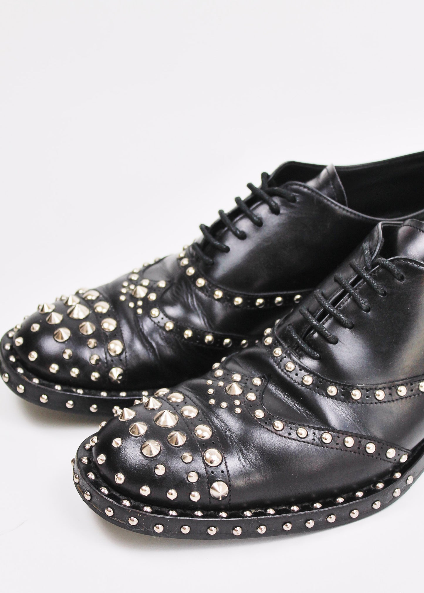 Prada Studded Oxford Shoes (FW 2012)
