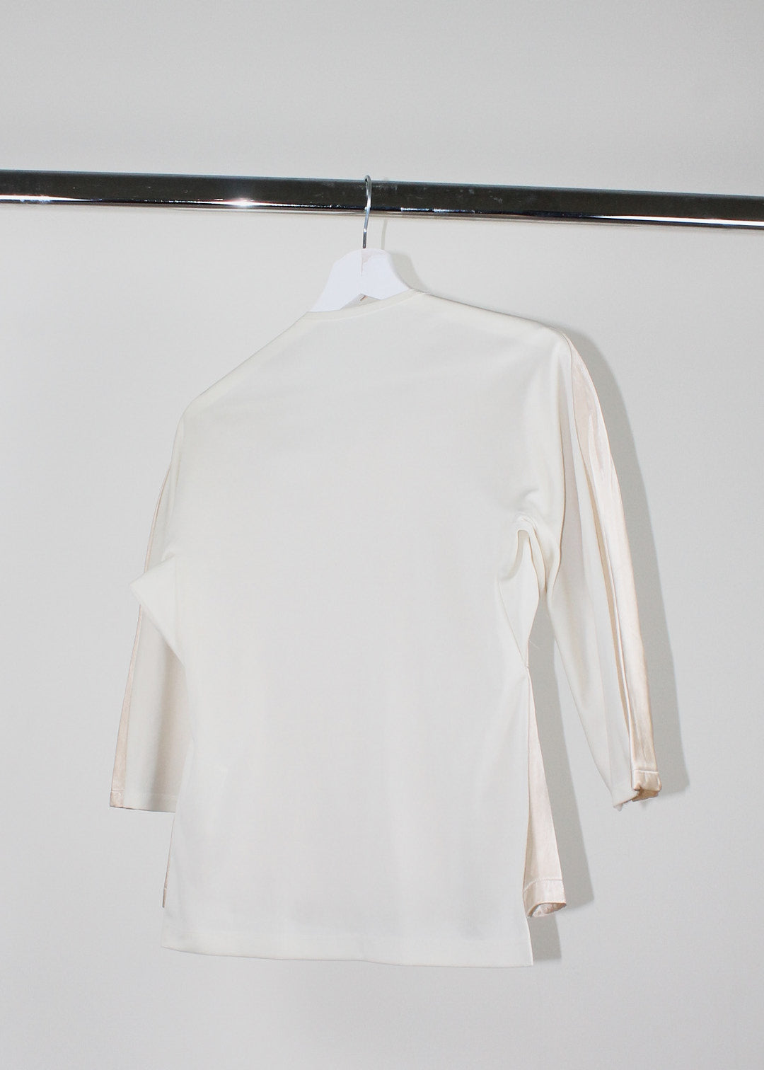 Comme des Garçons Comme des Garçons Ivory Satin/Cotton Top