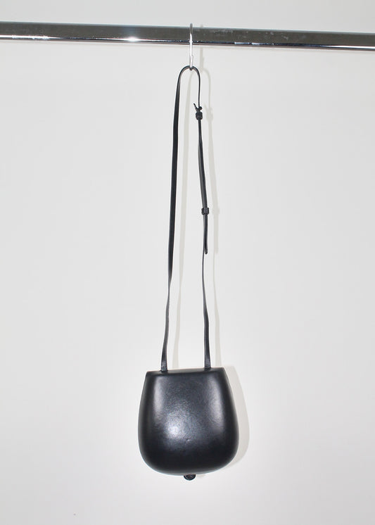 Lemaire Black Molded Tacco Bag