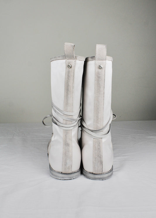 Ann Demeulemeester Fides High-Top Boxing Sneakers