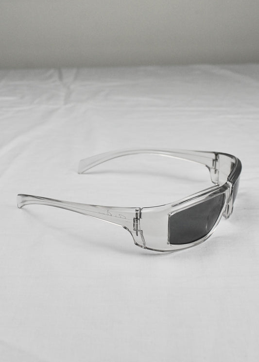Rick Owens Transparent Hollywood Rick Sunglasses