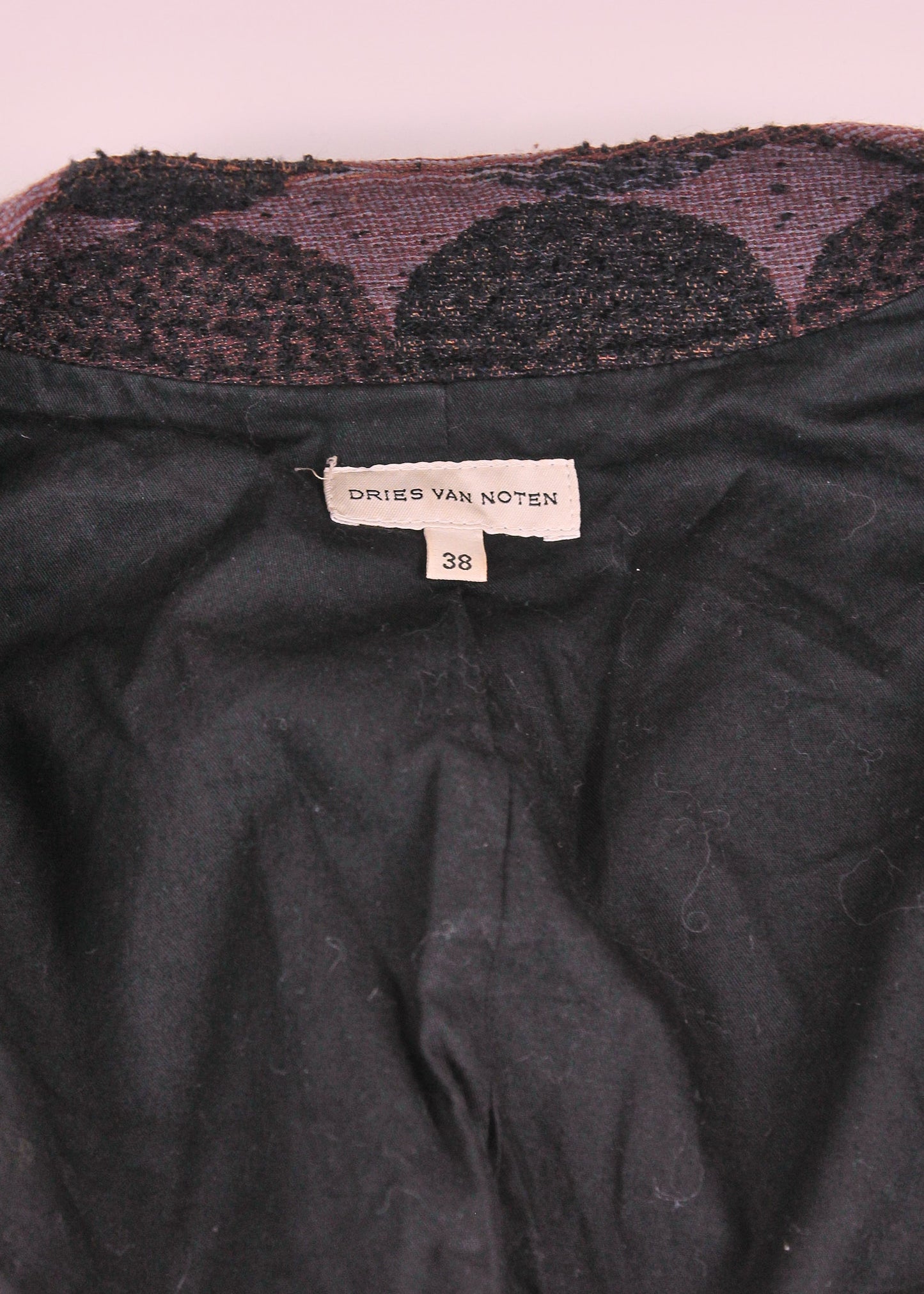Dries Van Noten Polka Dots Jacquard Jacket