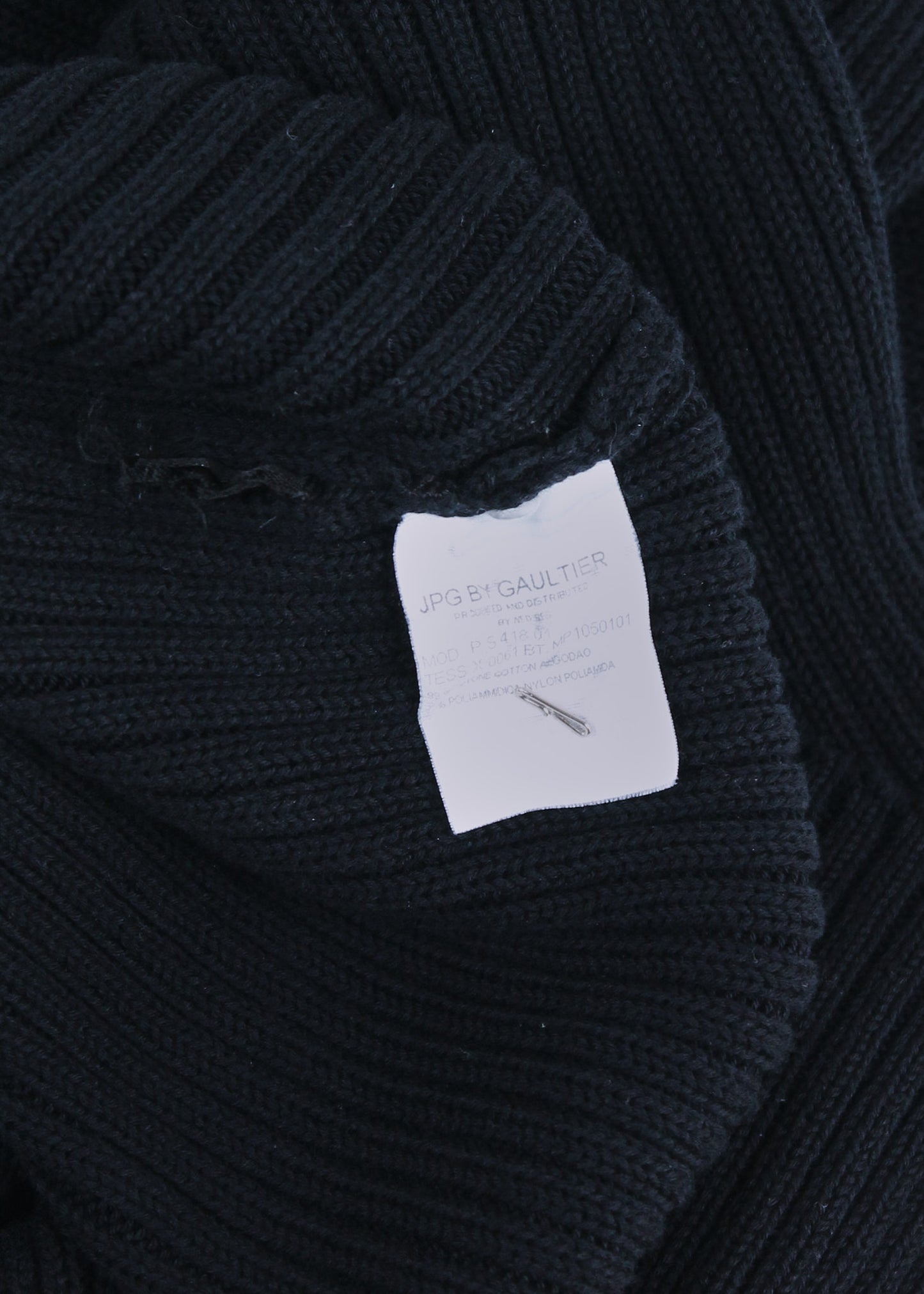 Jean Paul Gaultier Sleeveless Rib Knitted Tank Top