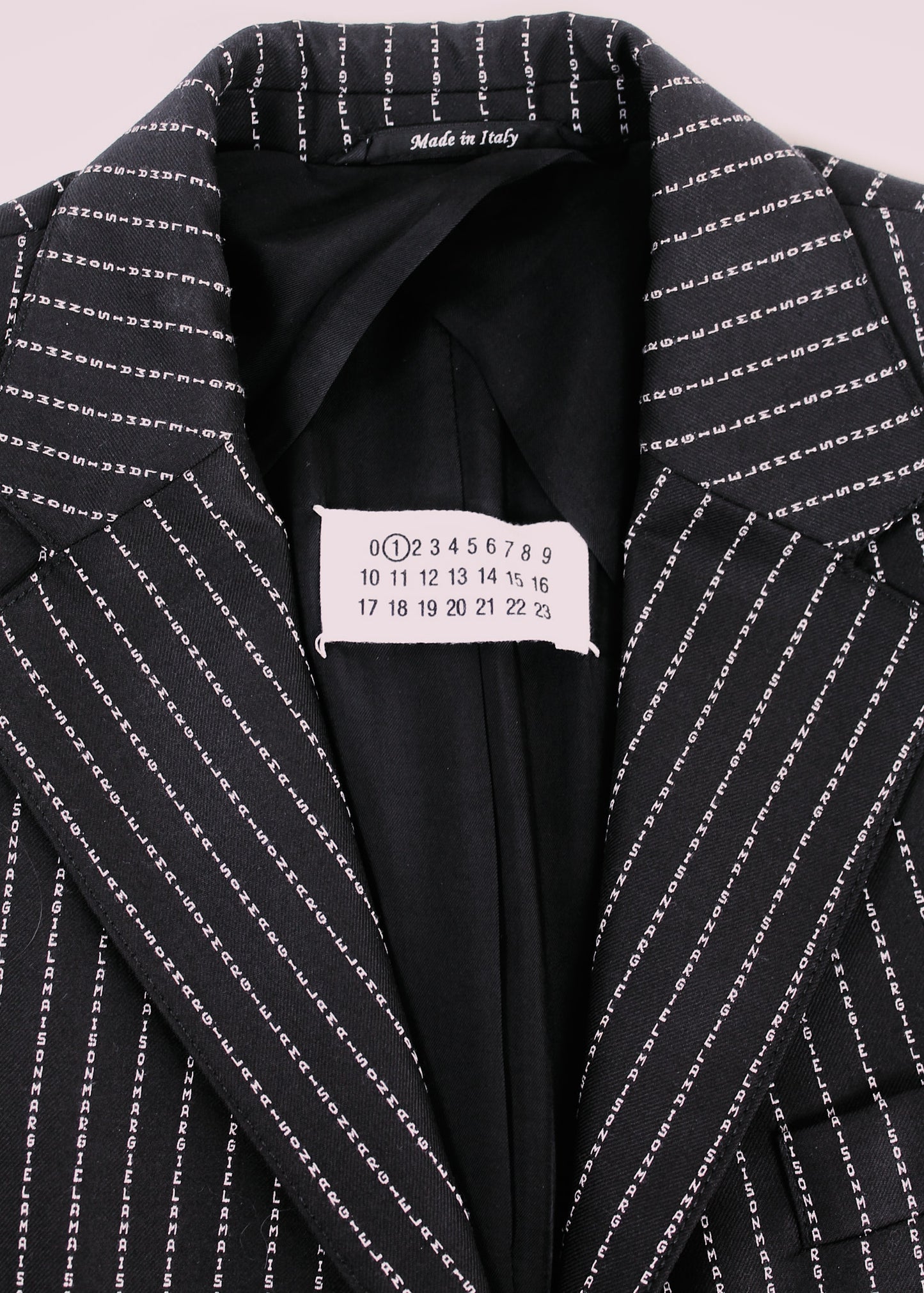 Maison Martin Margiela Logo Stripes Blazer