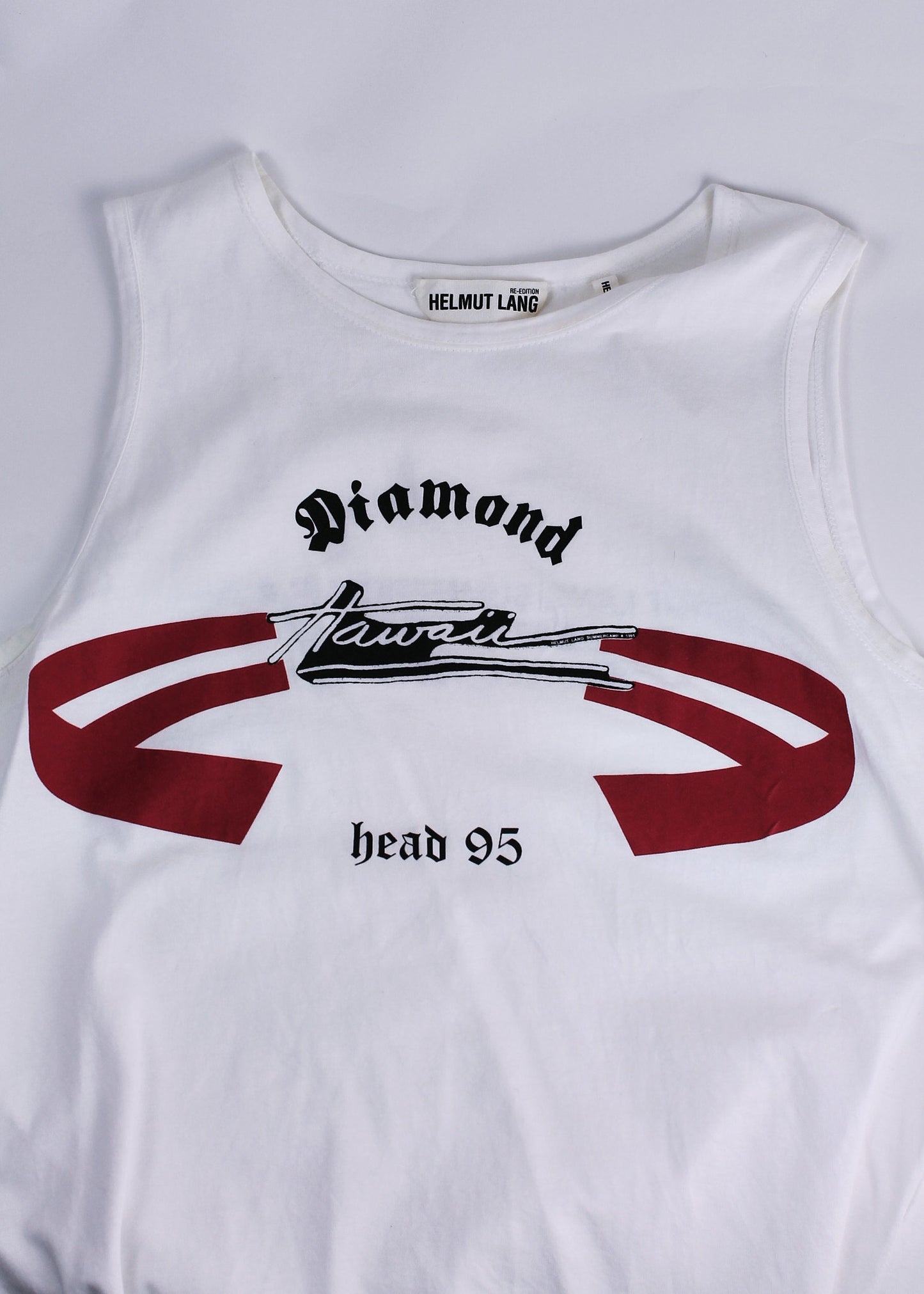 Helmut Lang Re-Edition 1995 Dimond Tank Top