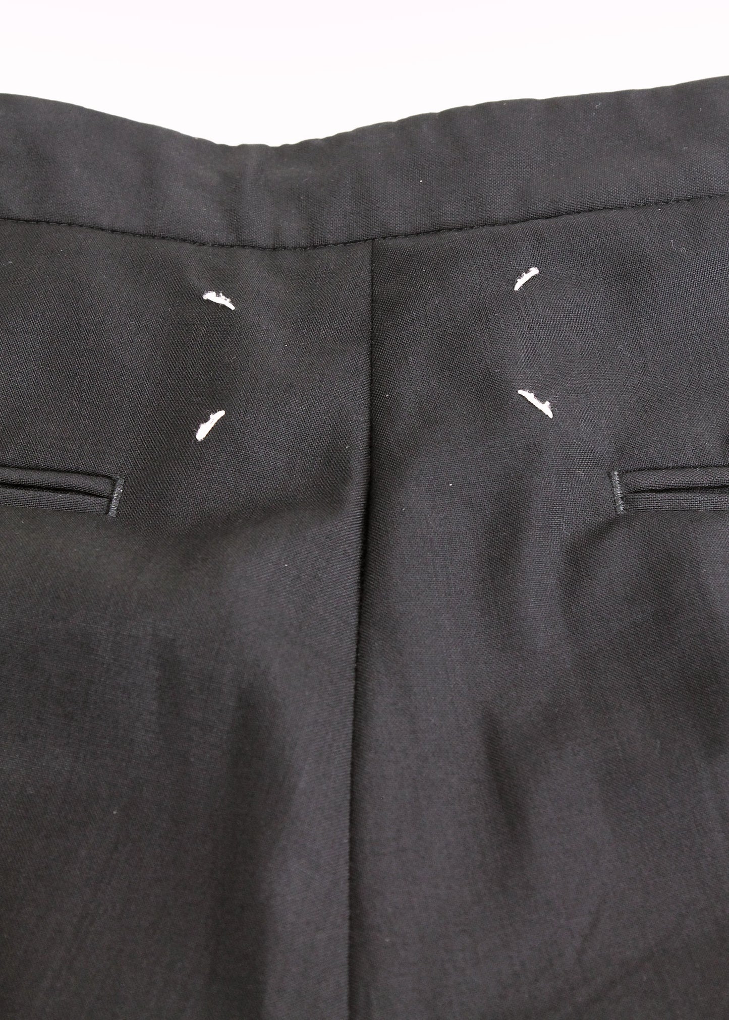 Maison Martin Margiela Black Wool Pants
