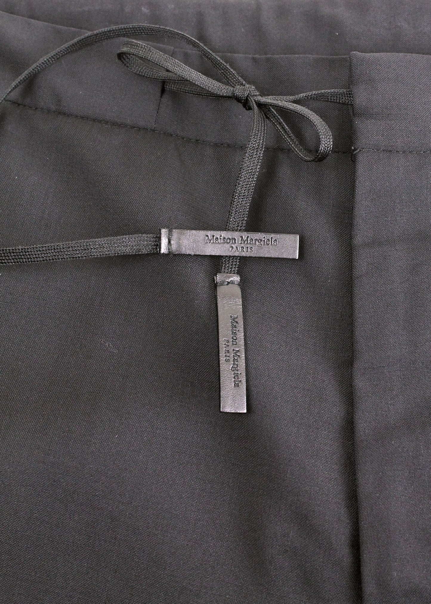 Maison Martin Margiela Black Wool Pants