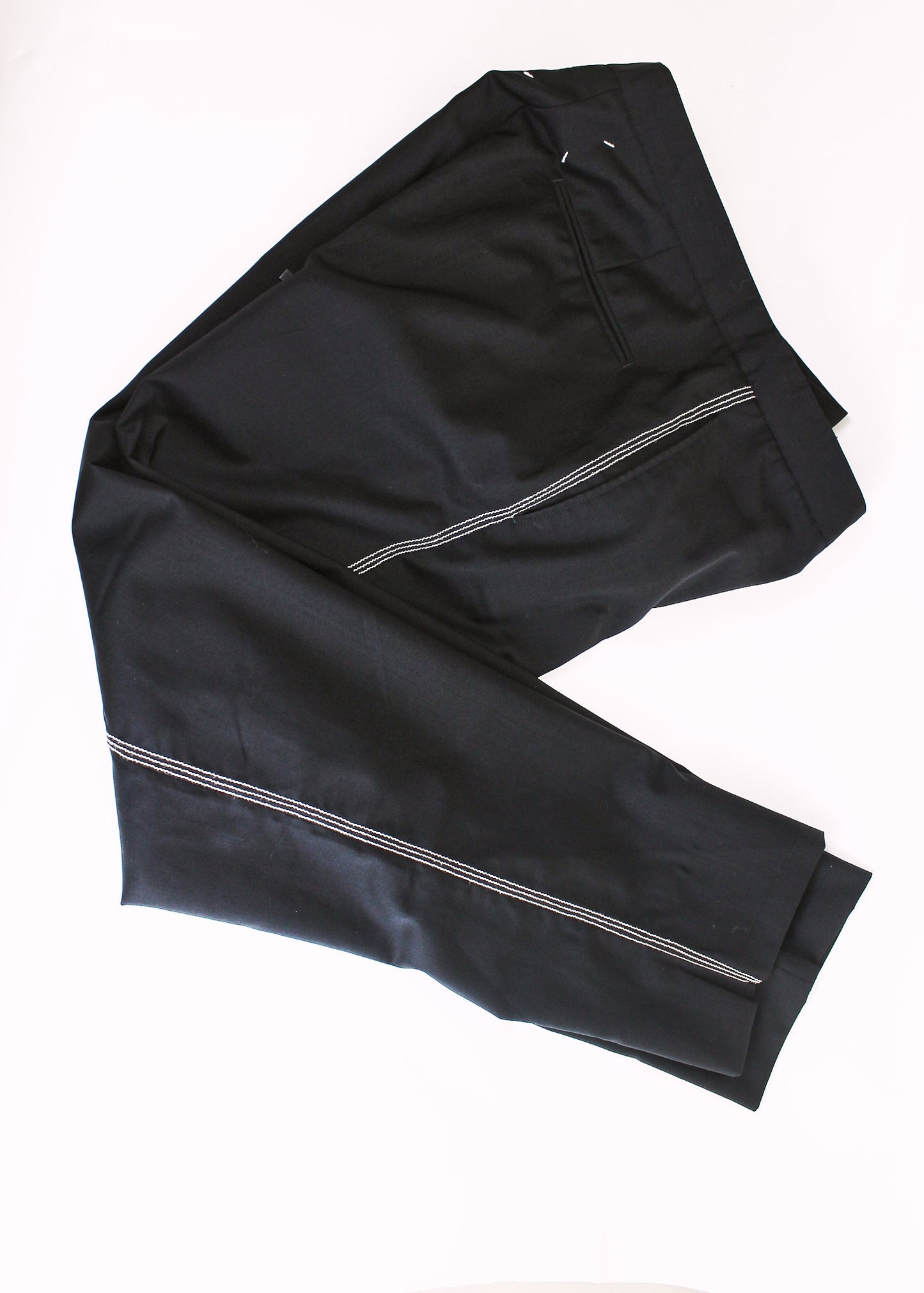 Maison Martin Margiela Black Wool Pants