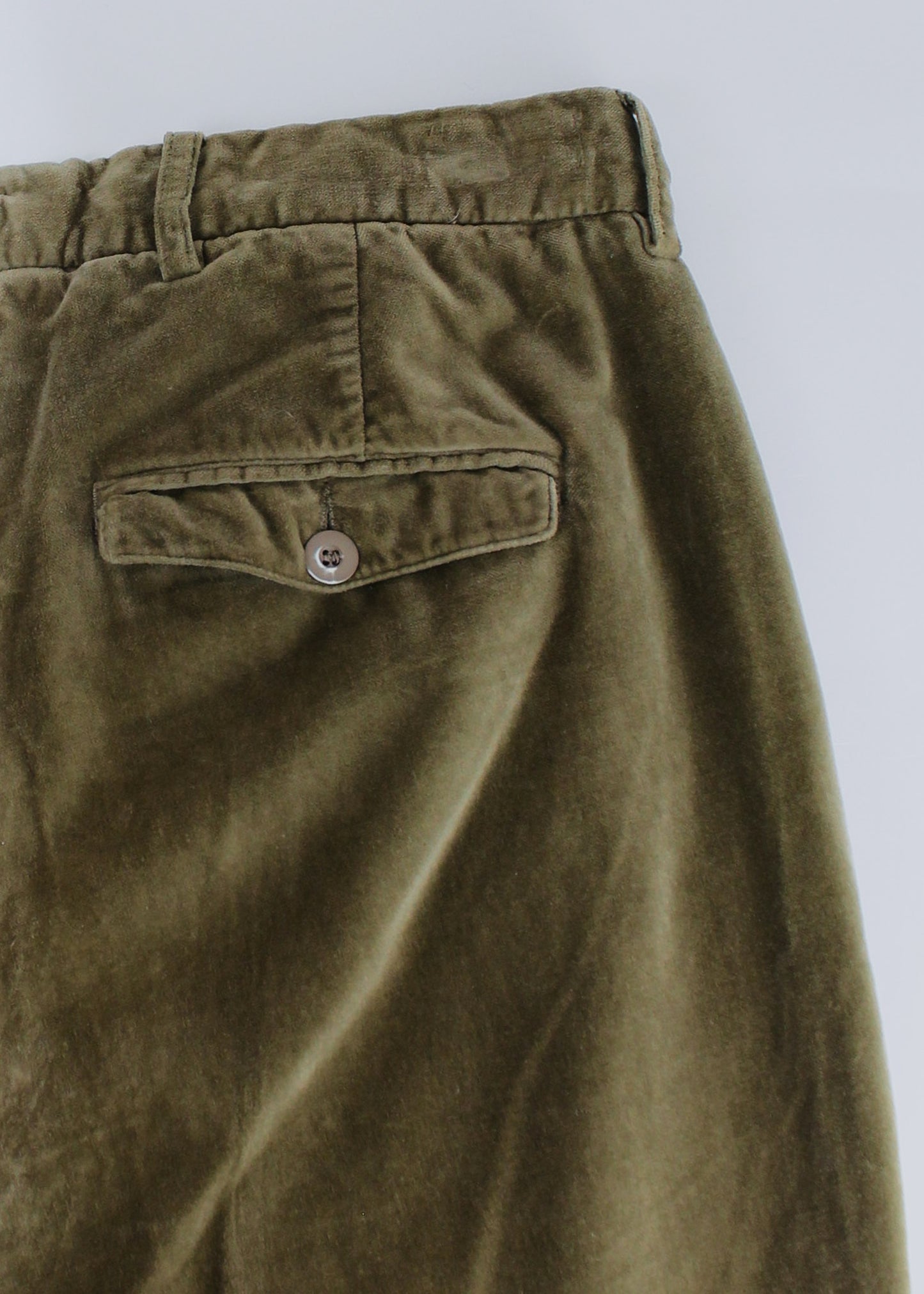 Our legacy Velvet Green Trousers