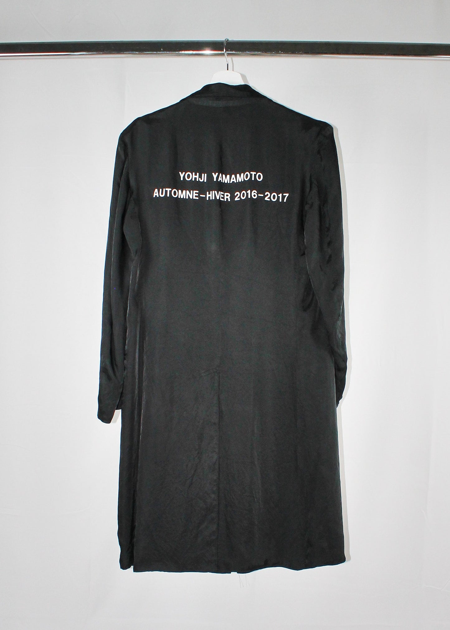 Yohji Yamamoto AW 2016-2017 Printed Back Coat