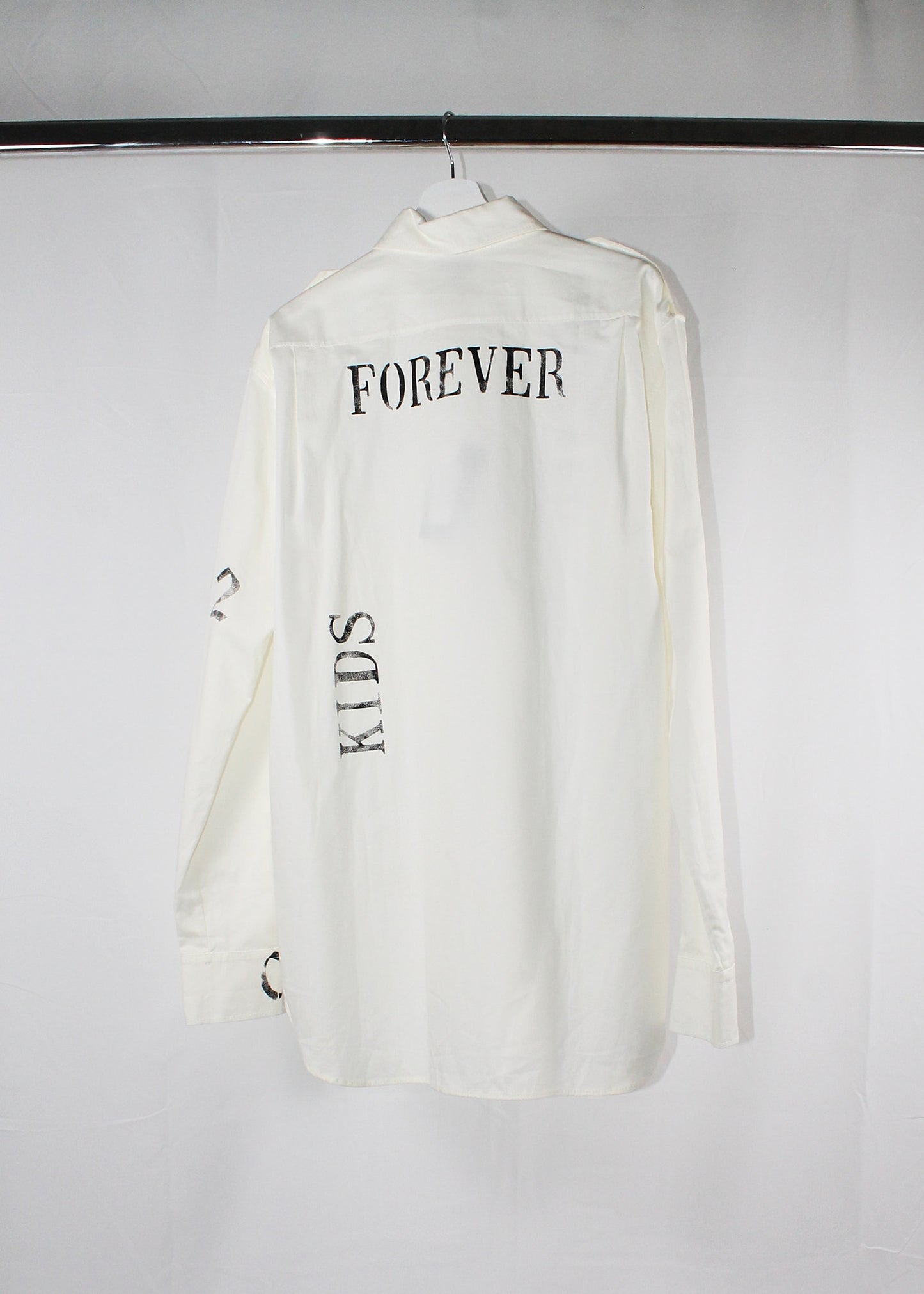 Ann Demeulemeester 'Forever 02 Kids' White Shirt (SS2018)