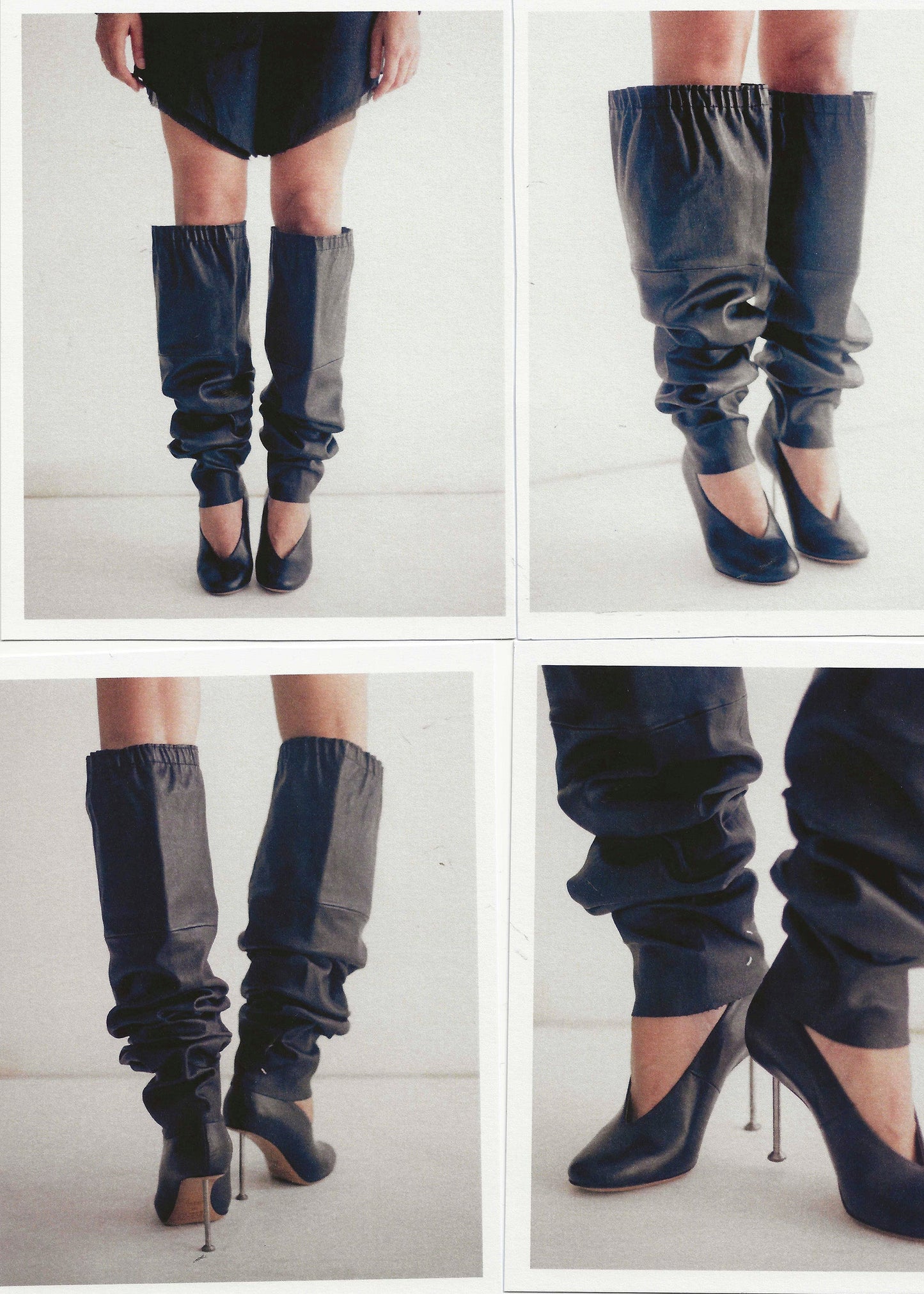 Maison Martin Margiela Leather Leg Warmers (FW2004)